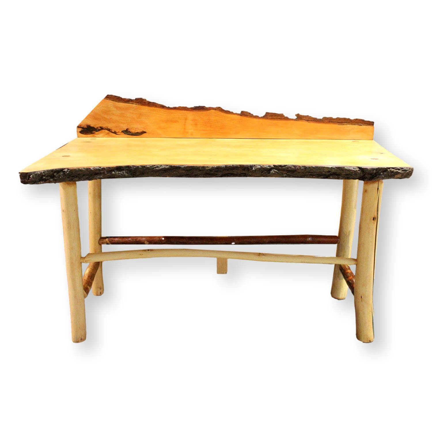 Rob's Stix Live Edge Counter Height Multi-Purpose Table - Natural - Image 1