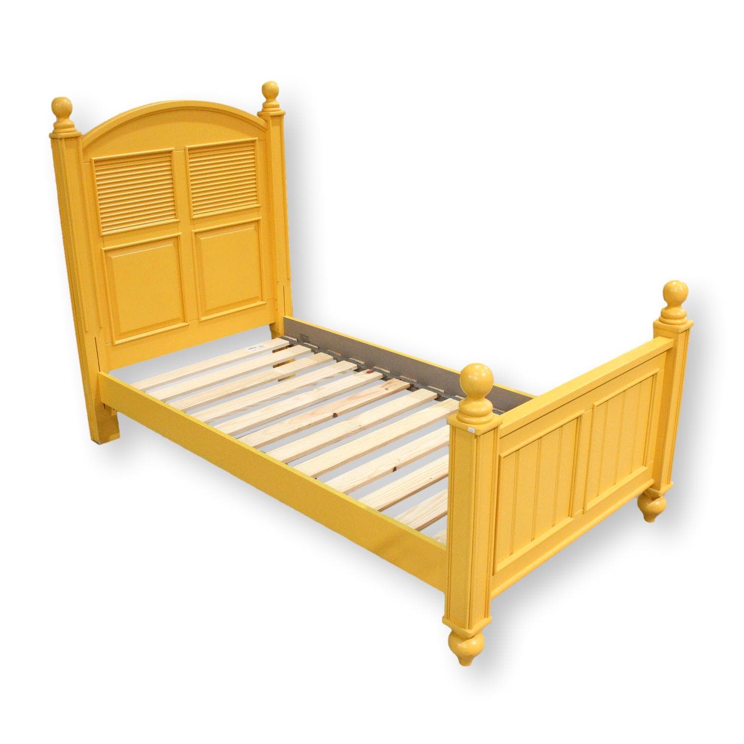 Stanley Furniture Yellow Twin Size Bed - Yellow - Image 1