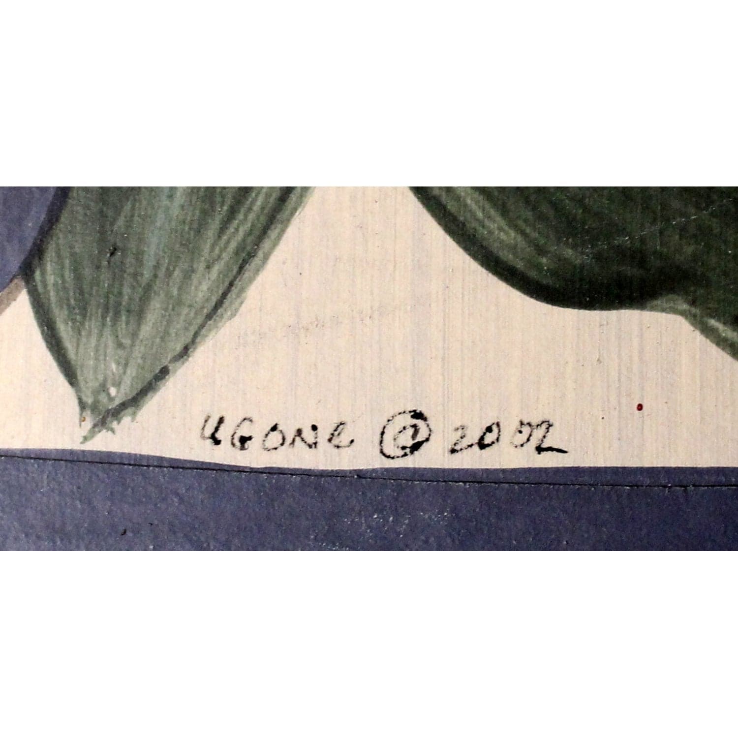 Gothic Table Lamp w/Handpainted Shade - Thumbnail 3