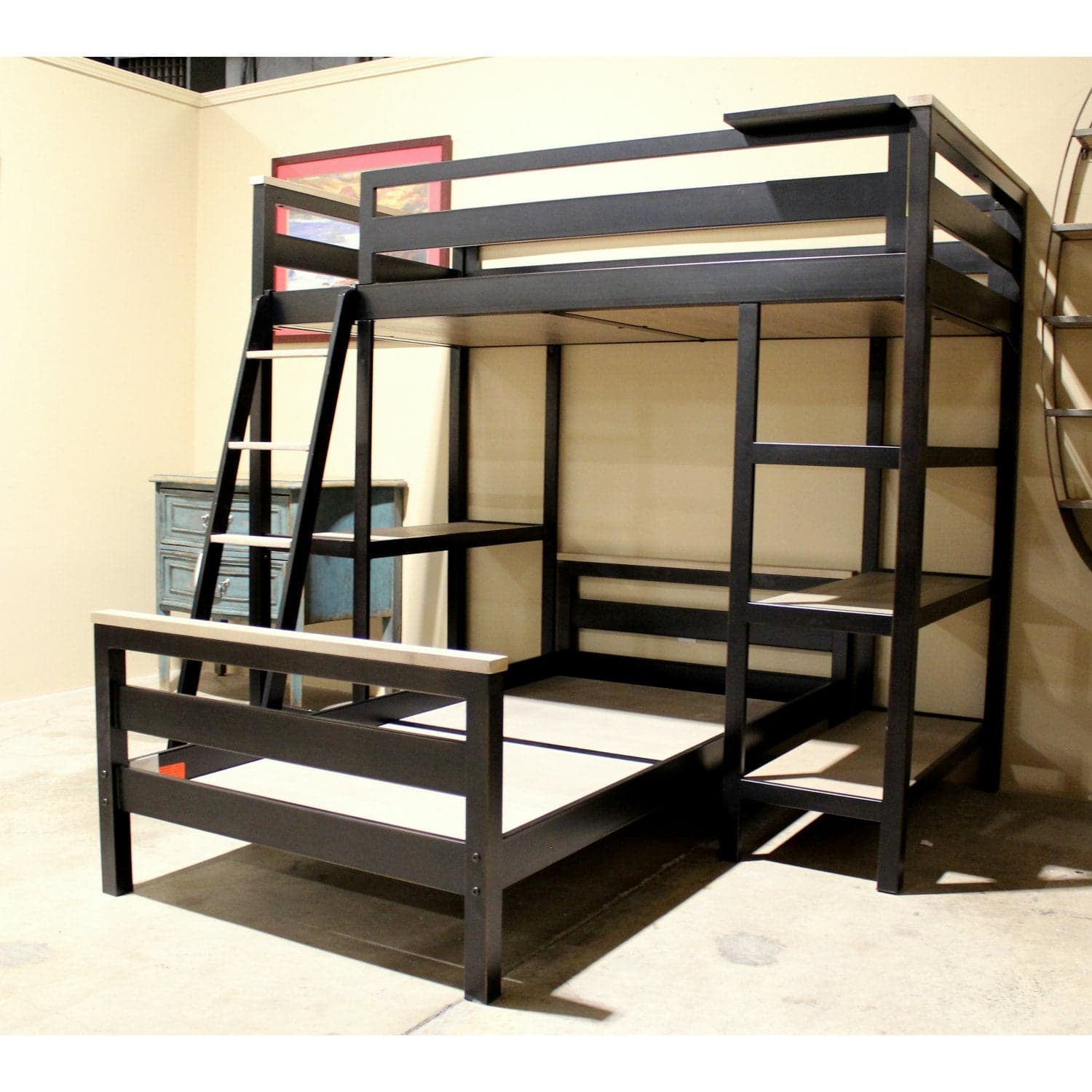 Universal Furniture "Smartstuff" Loft Bed - Espresso - Thumbnail 3