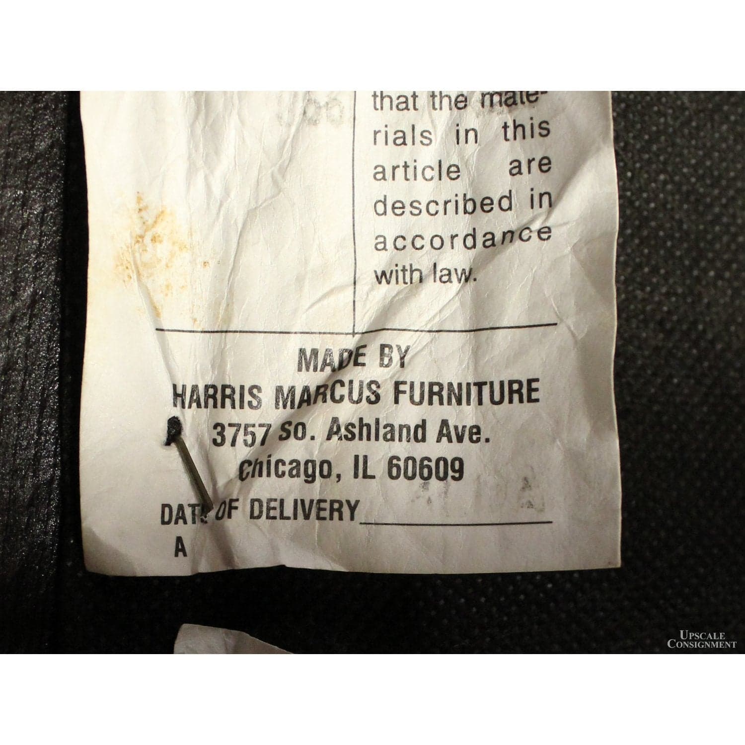 Harris Marcus Furn. Co. Pair of Leather Bar Stools - Cordovan - Thumbnail 9