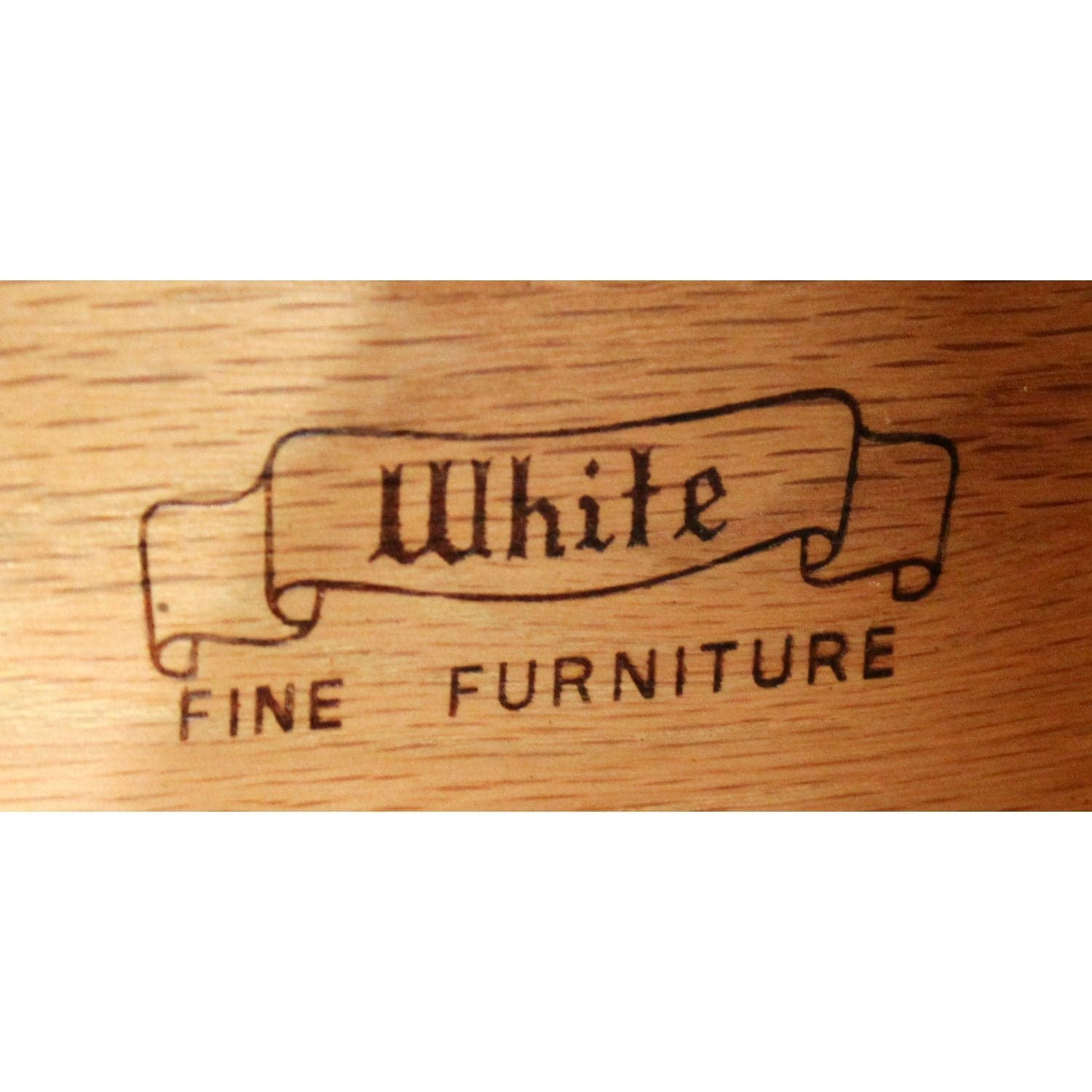 White Fine Furniture Bombe Chest - Walnut Finish - Thumbnail 6