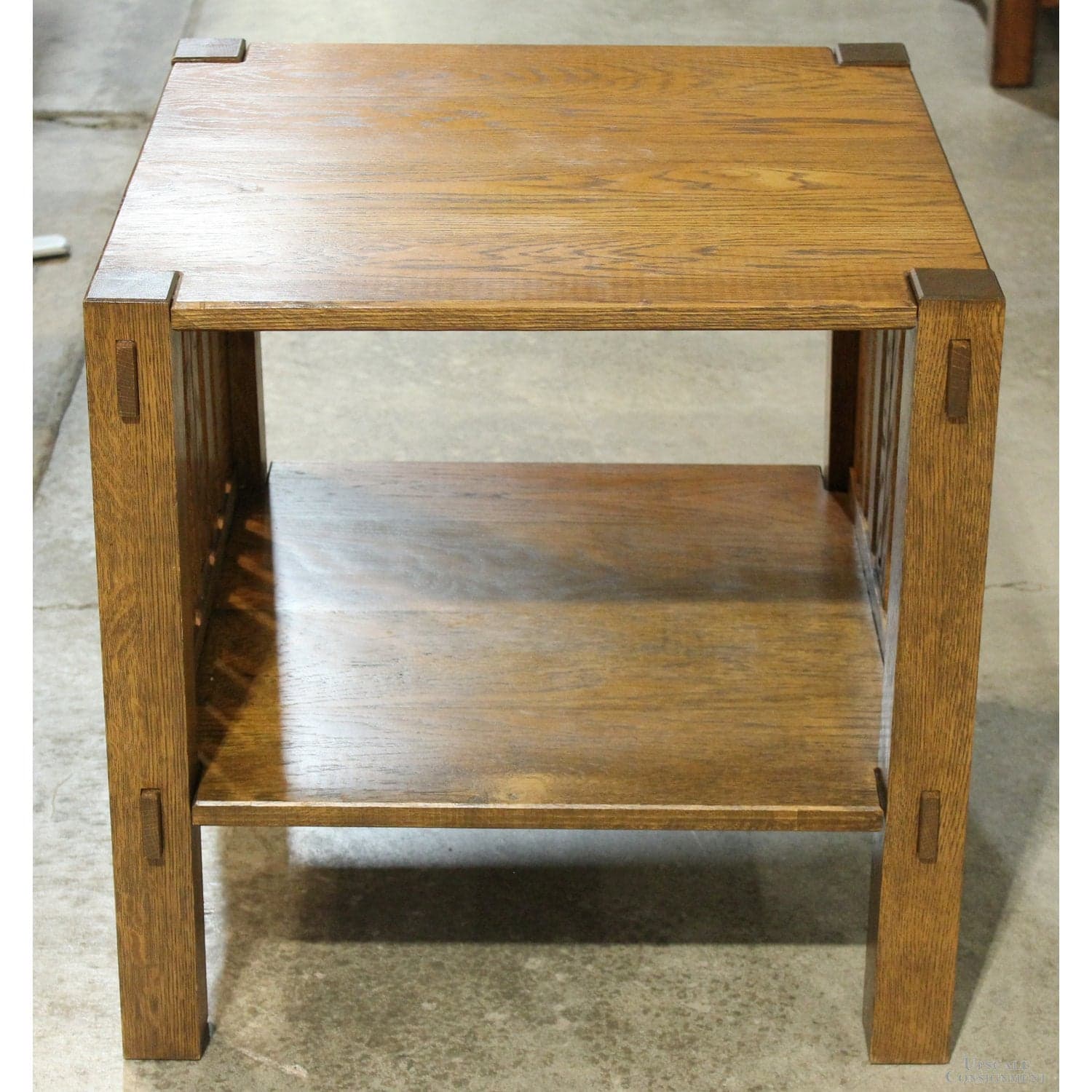 Mission Oak End Table - Thumbnail 2