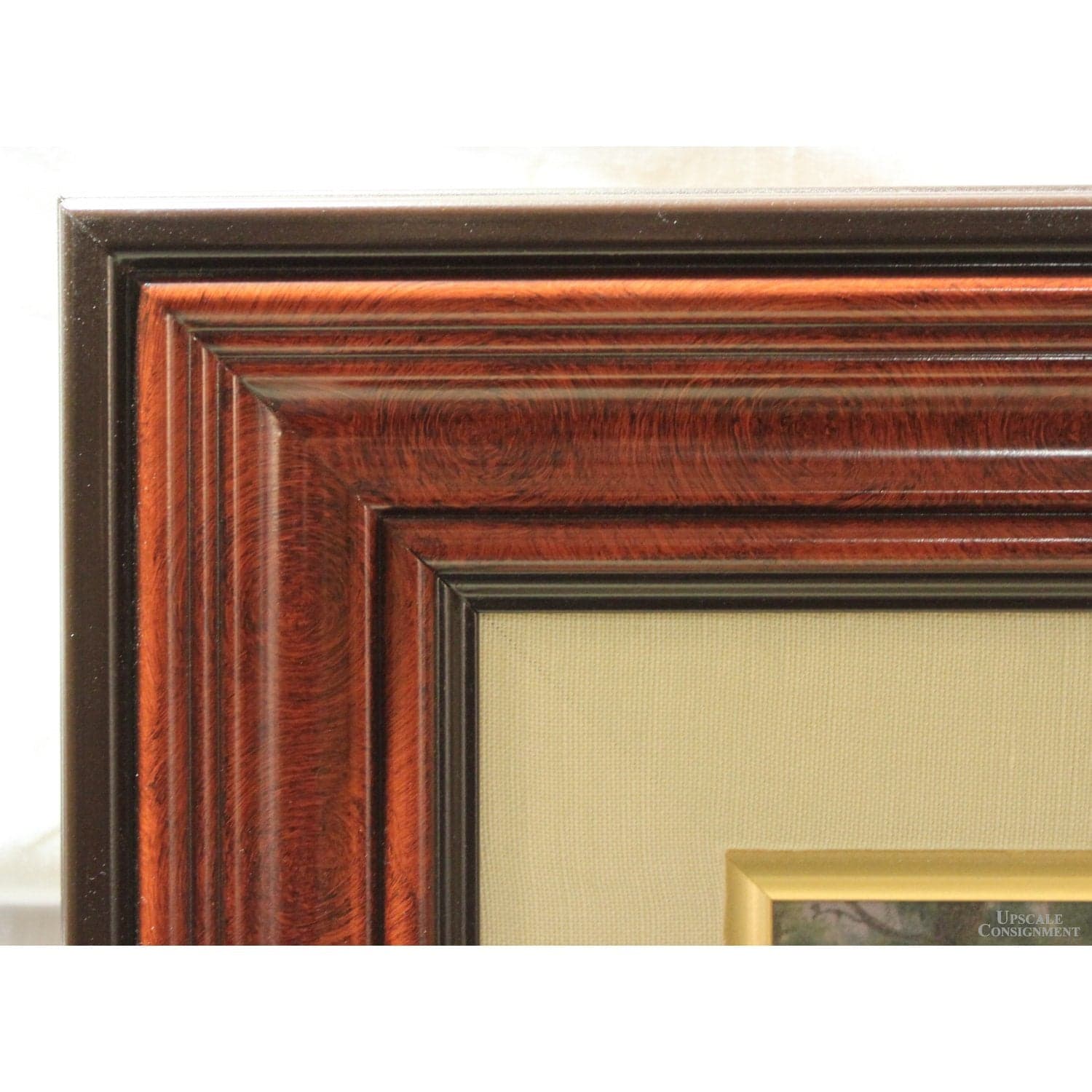 Framed Limited Edition Print "Carmel, Sunset on Ocean Avenue" by Thomas Kinkade - Thumbnail 3