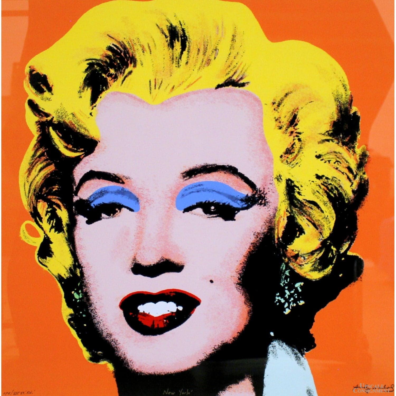 "Marilyn Monroe (Orange)" by Andy Worhol - Thumbnail 2