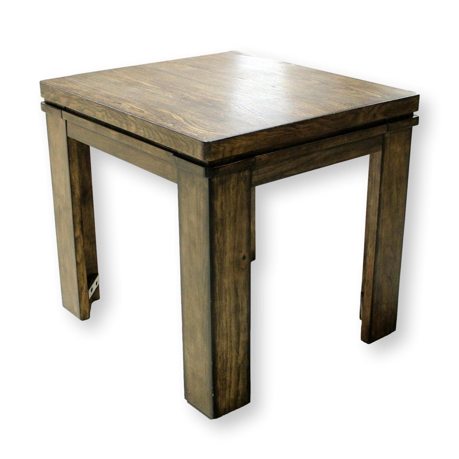 Dark Oak Square End Table - Dark Oak - Image 1