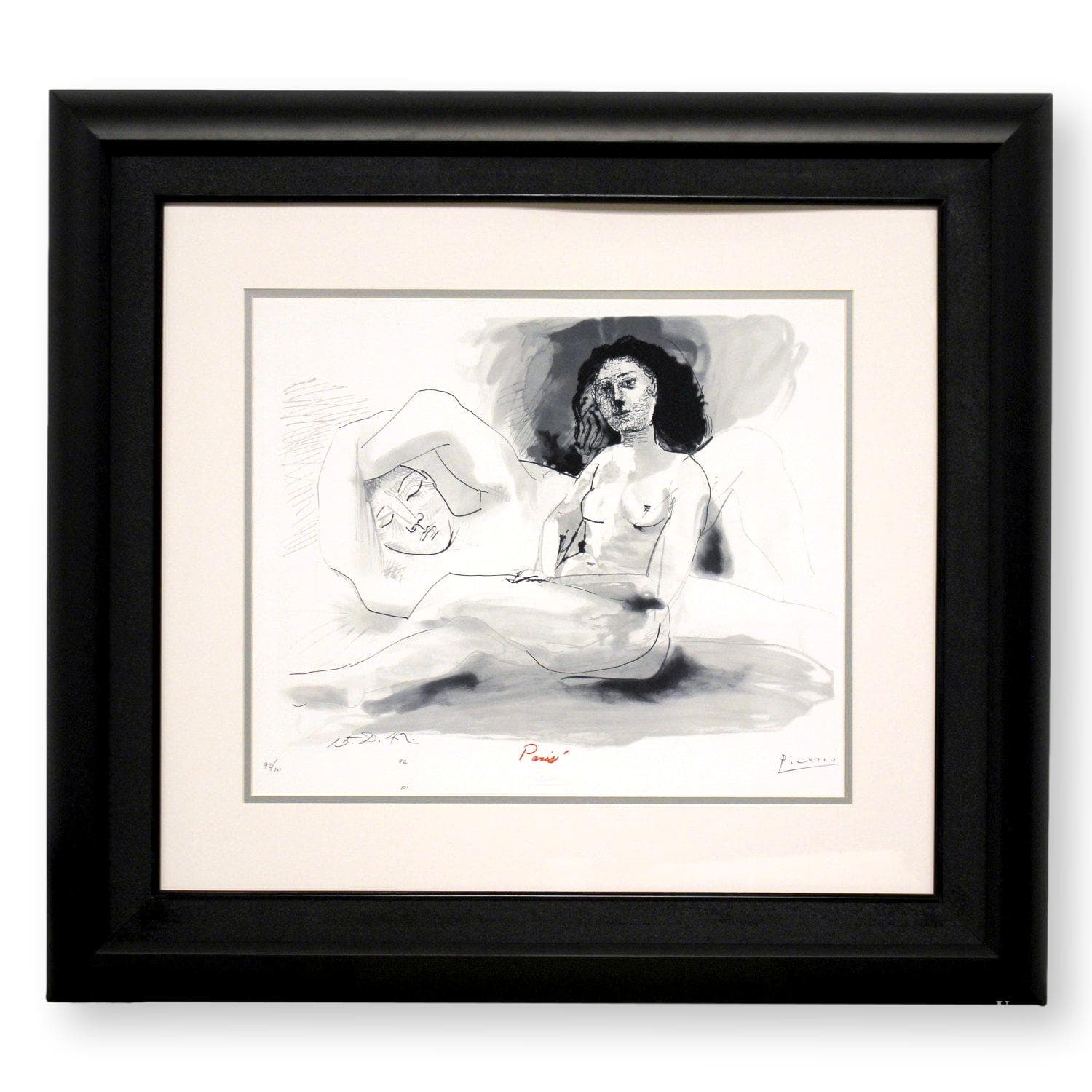 "347-15 Series, Lovers" by Pablo Picasso - Image 1