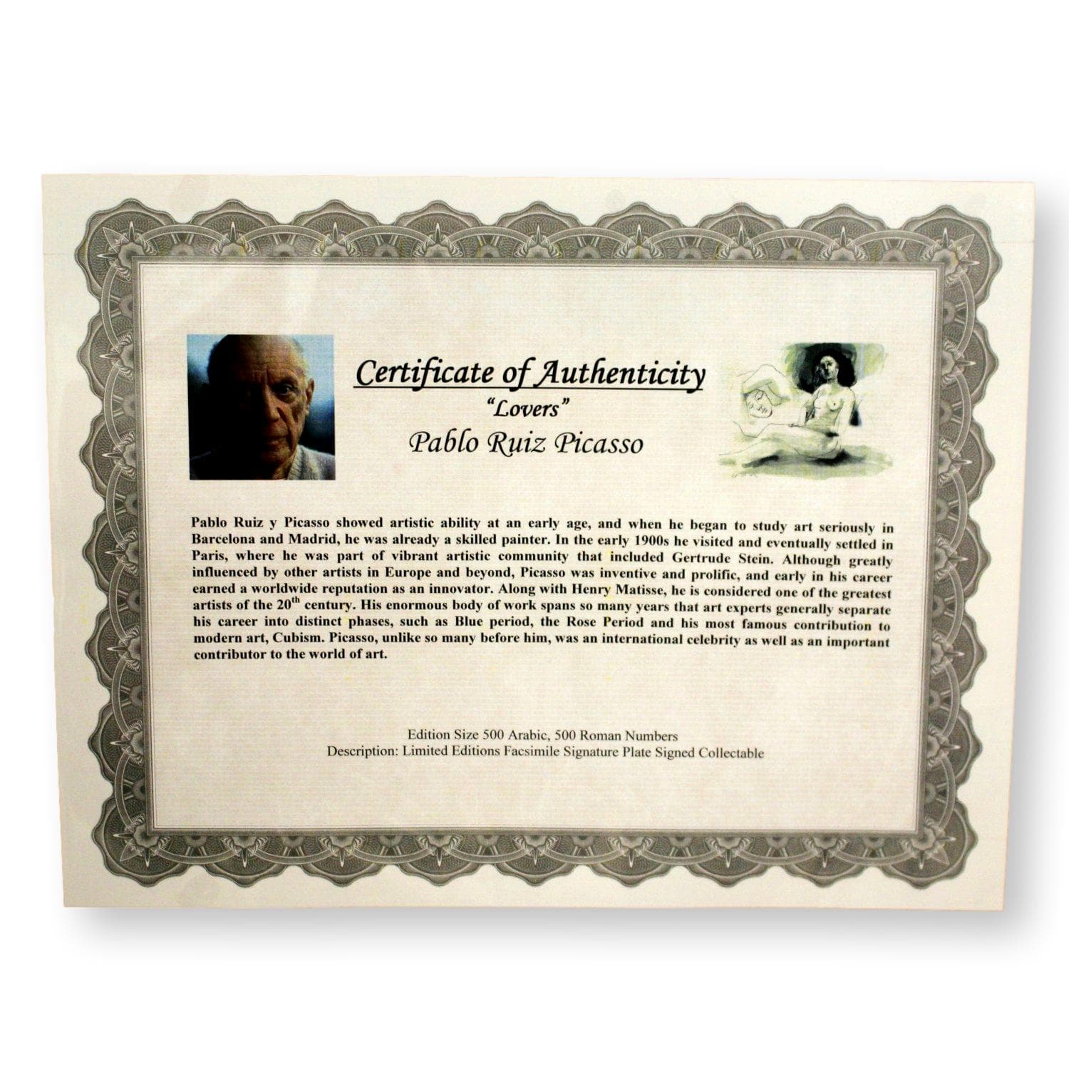 "347-15 Series, Lovers" by Pablo Picasso - Thumbnail 6