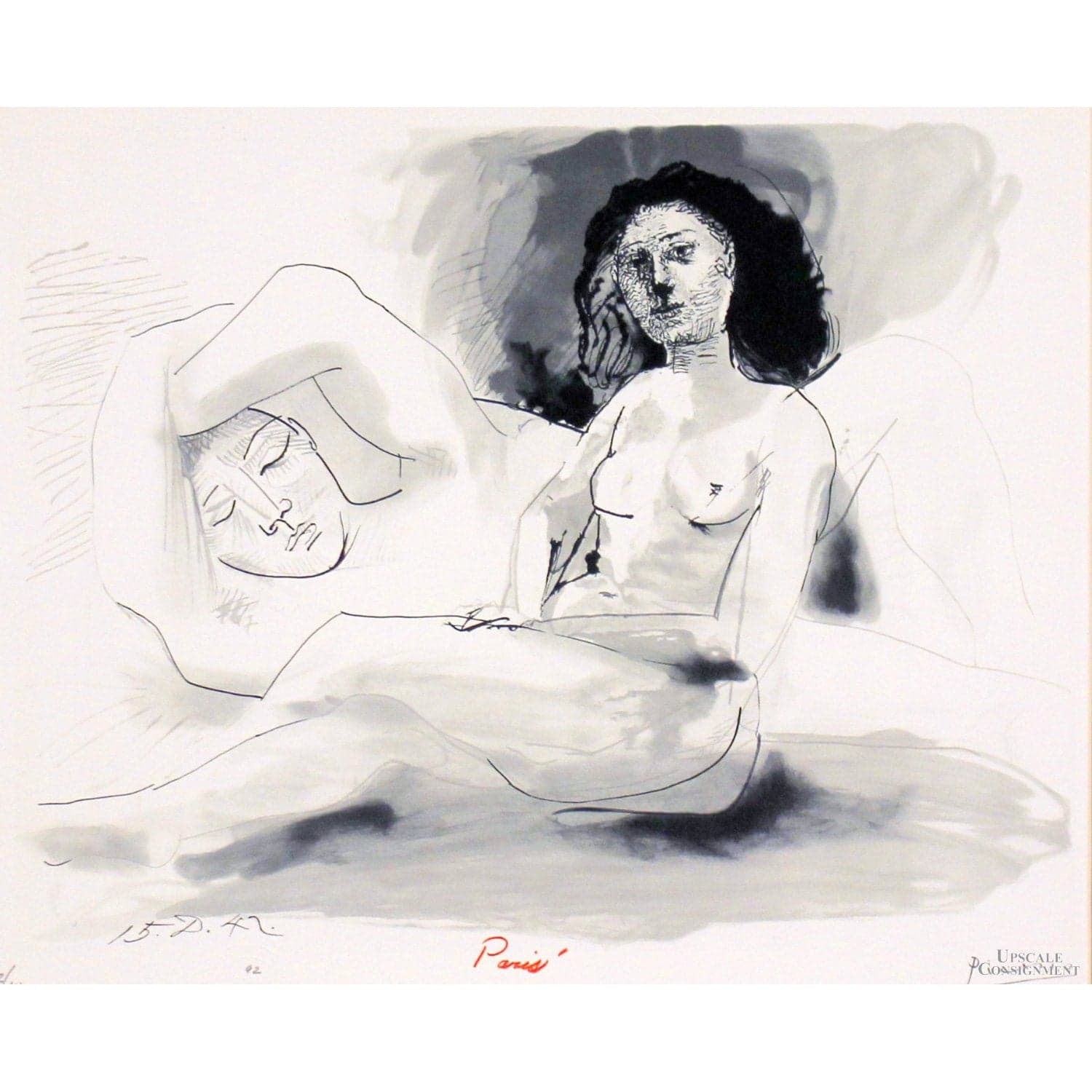 "347-15 Series, Lovers" by Pablo Picasso - Thumbnail 2