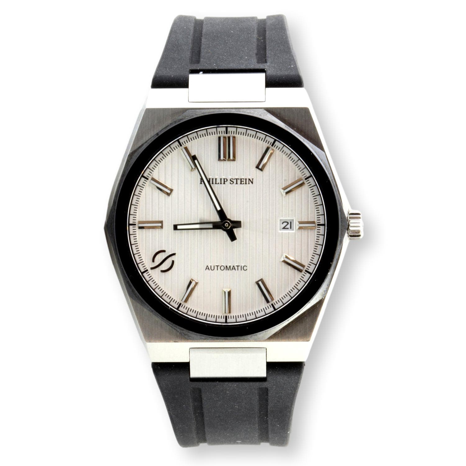 Automatic Stainless Steel Watch - Natural Frequency Technology - Size 7.25-7.50 - Image 1