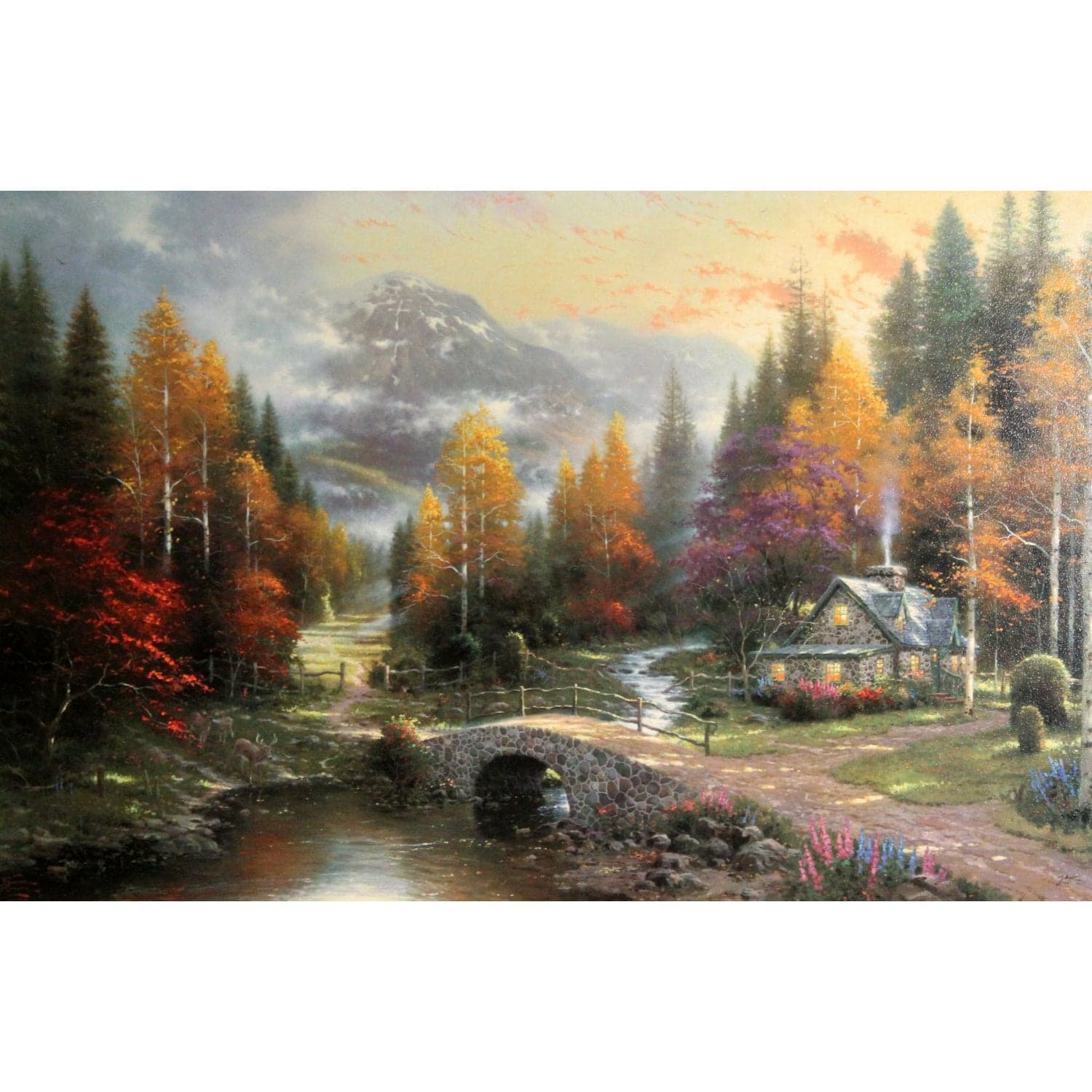 Limited Edition Print "The Valley of Peace" by Thomas Kinkade - Thumbnail 2