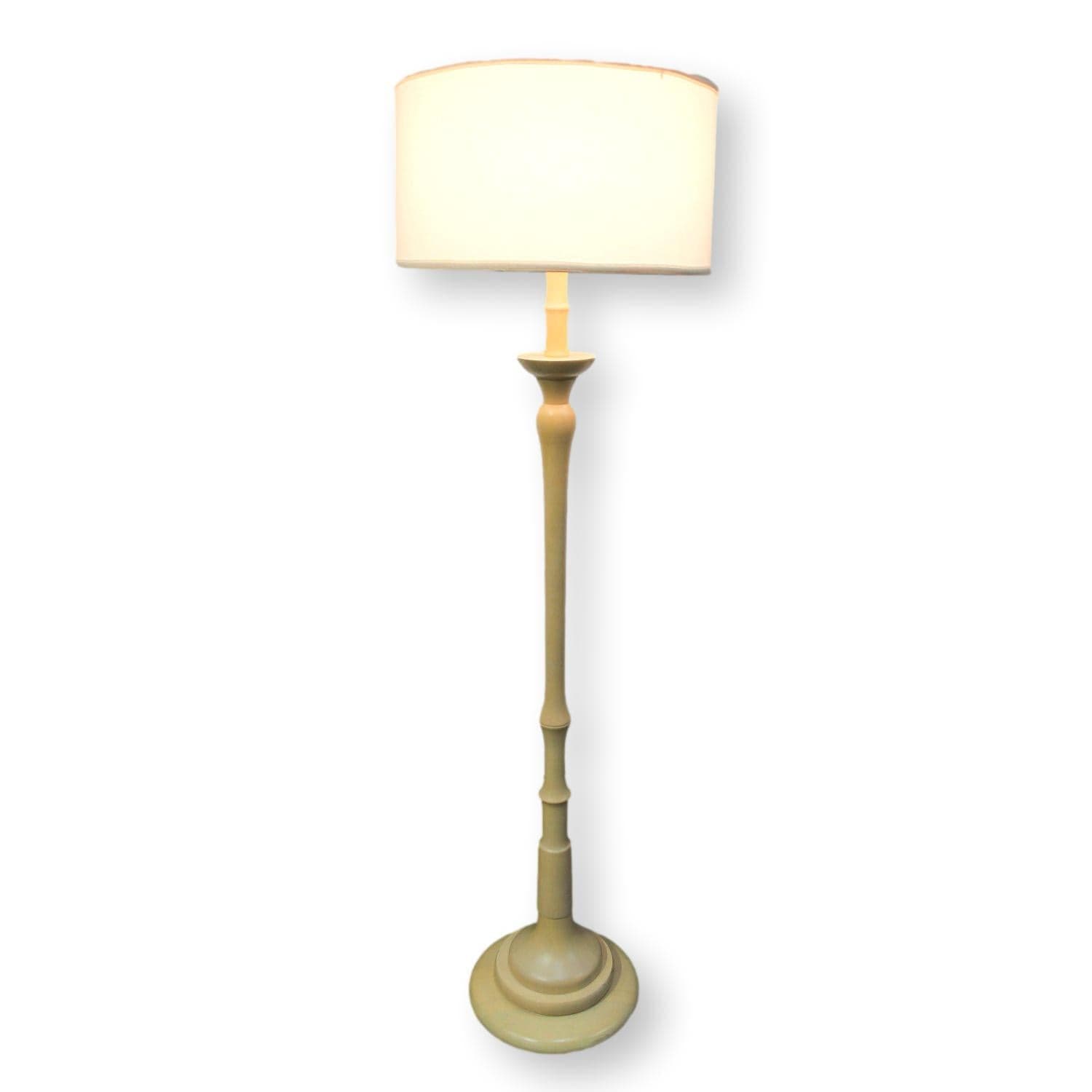 Turned Maple Floor Lamp - Thumbnail 2