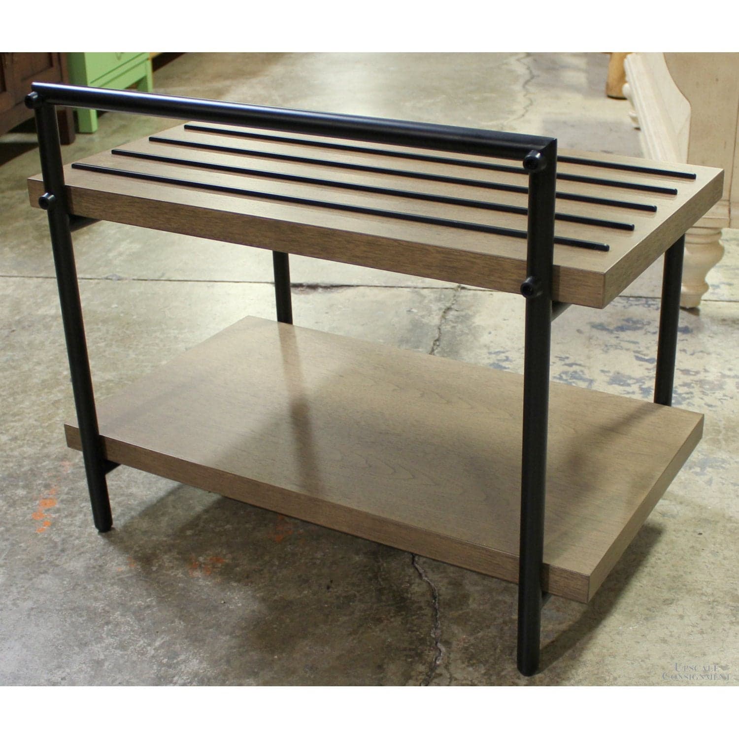 InterSpaceLiving 2-Tier Nightstand - Thumbnail 4