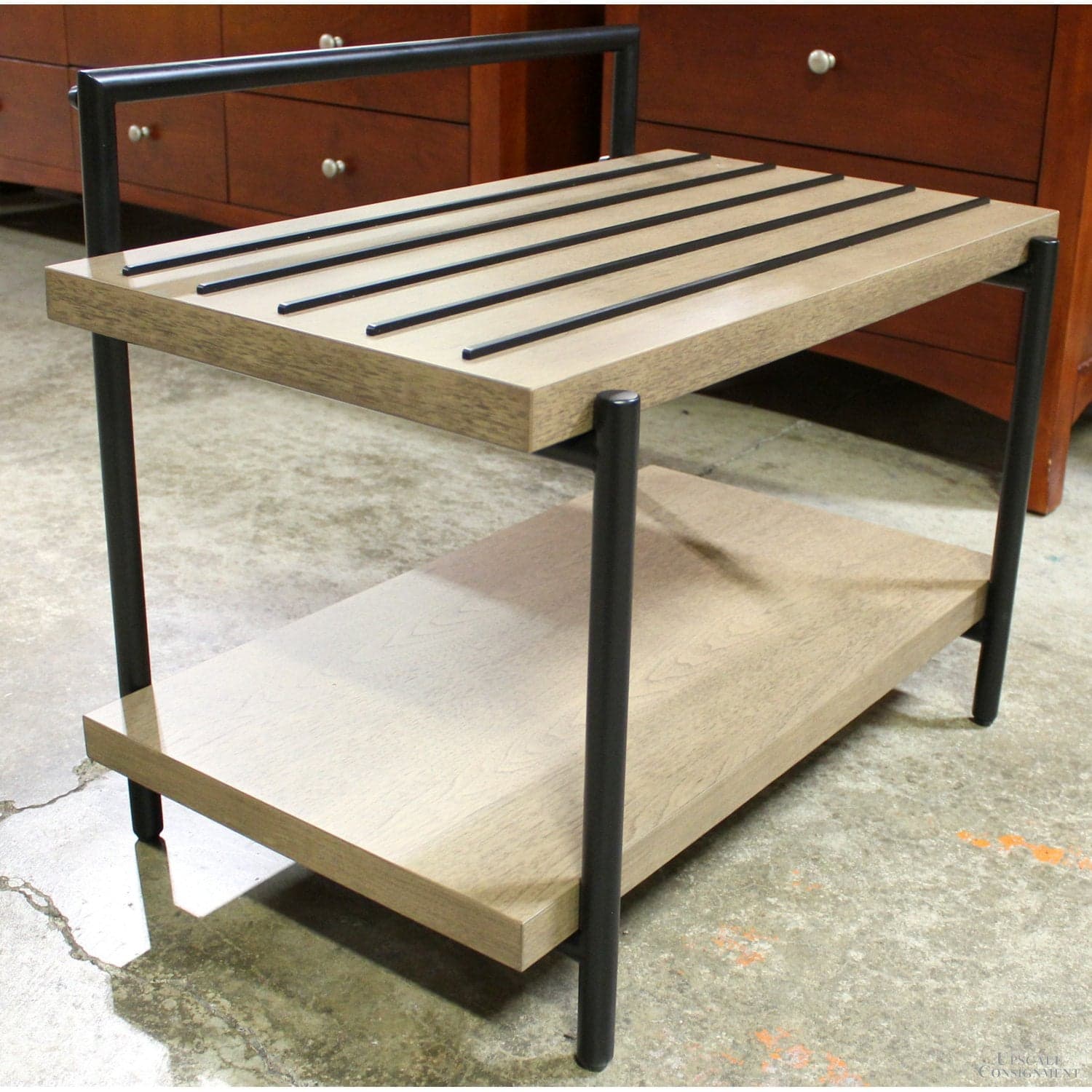 InterSpaceLiving 2-Tier Nightstand - Thumbnail 2