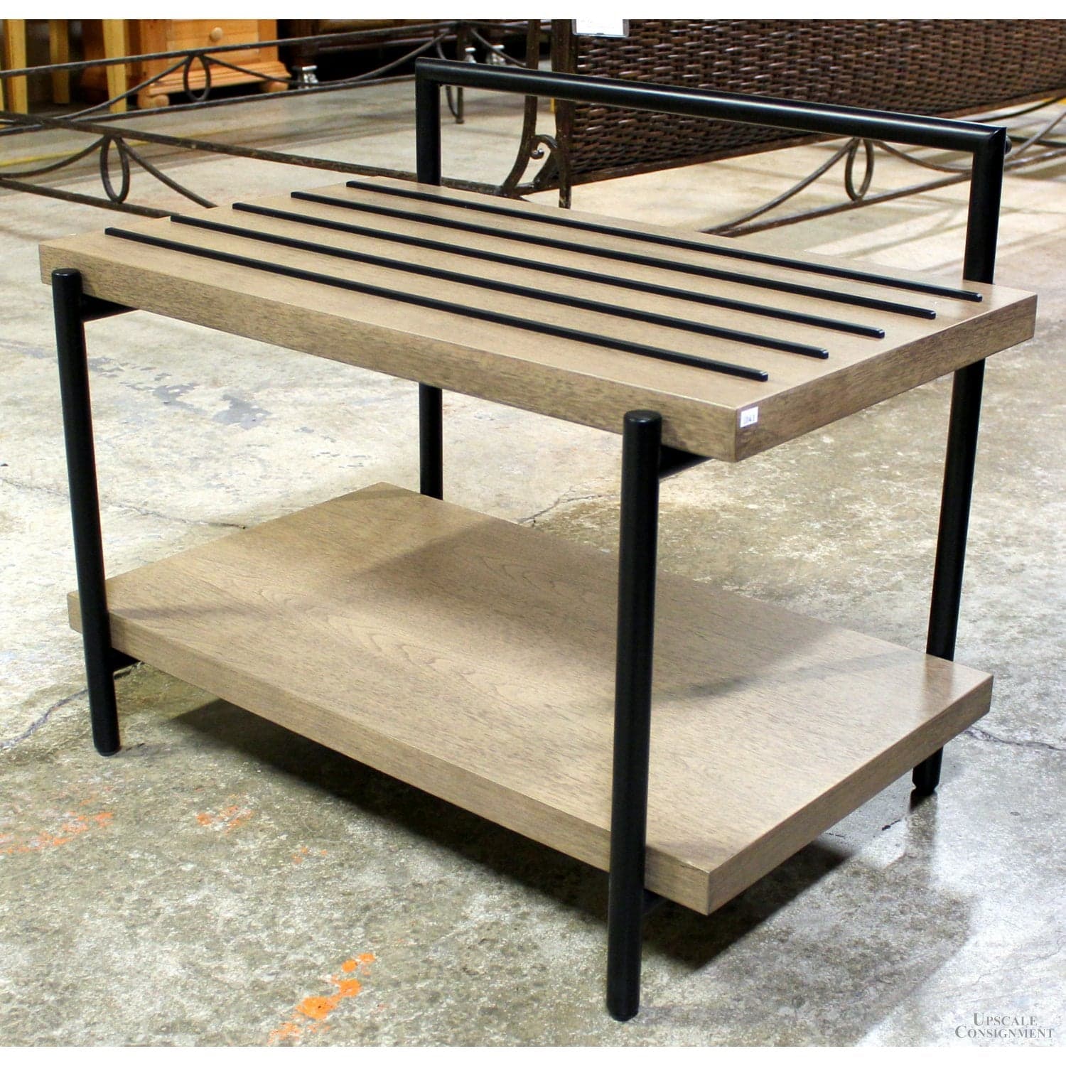 InterSpaceLiving 2-Tier Nightstand - Thumbnail 3