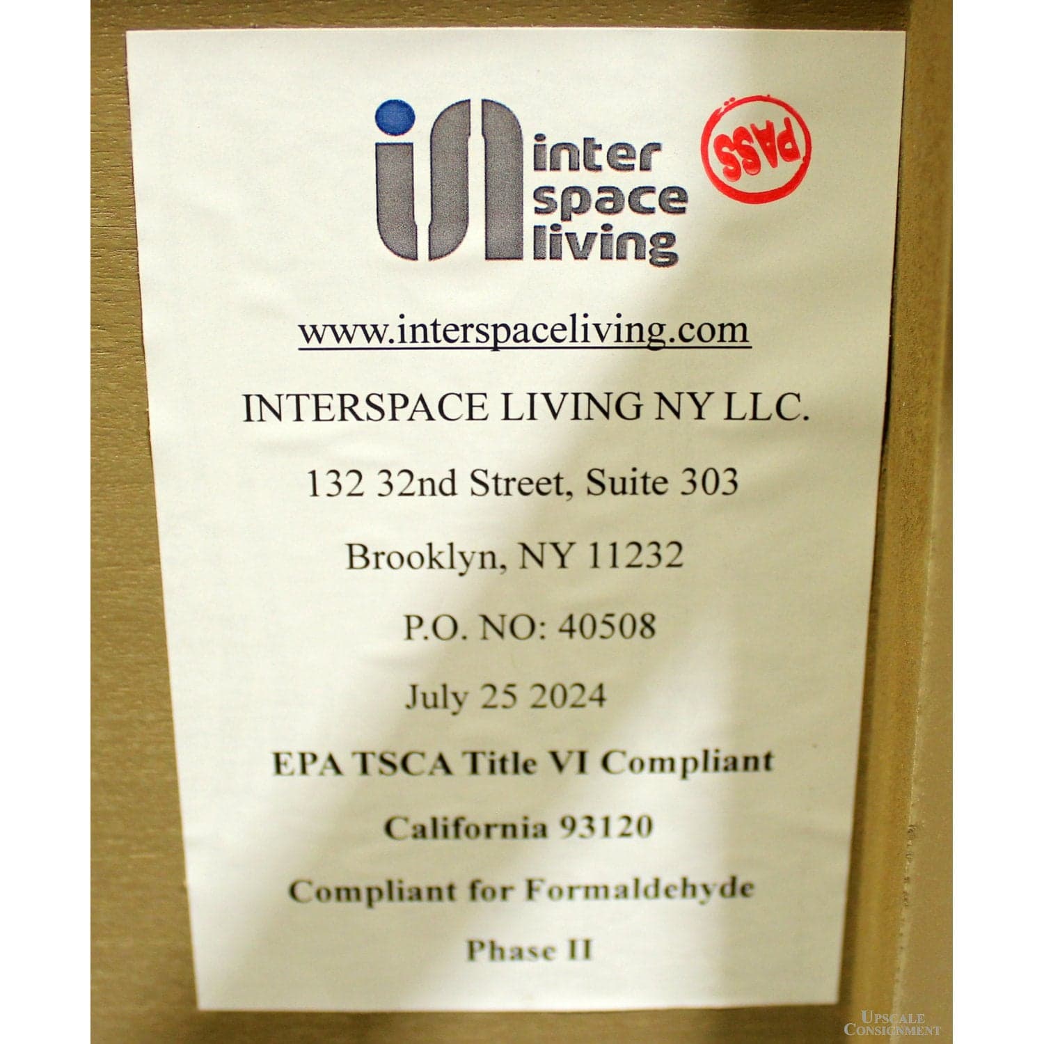 InterSpaceLiving 2-Tier Nightstand - Thumbnail 5