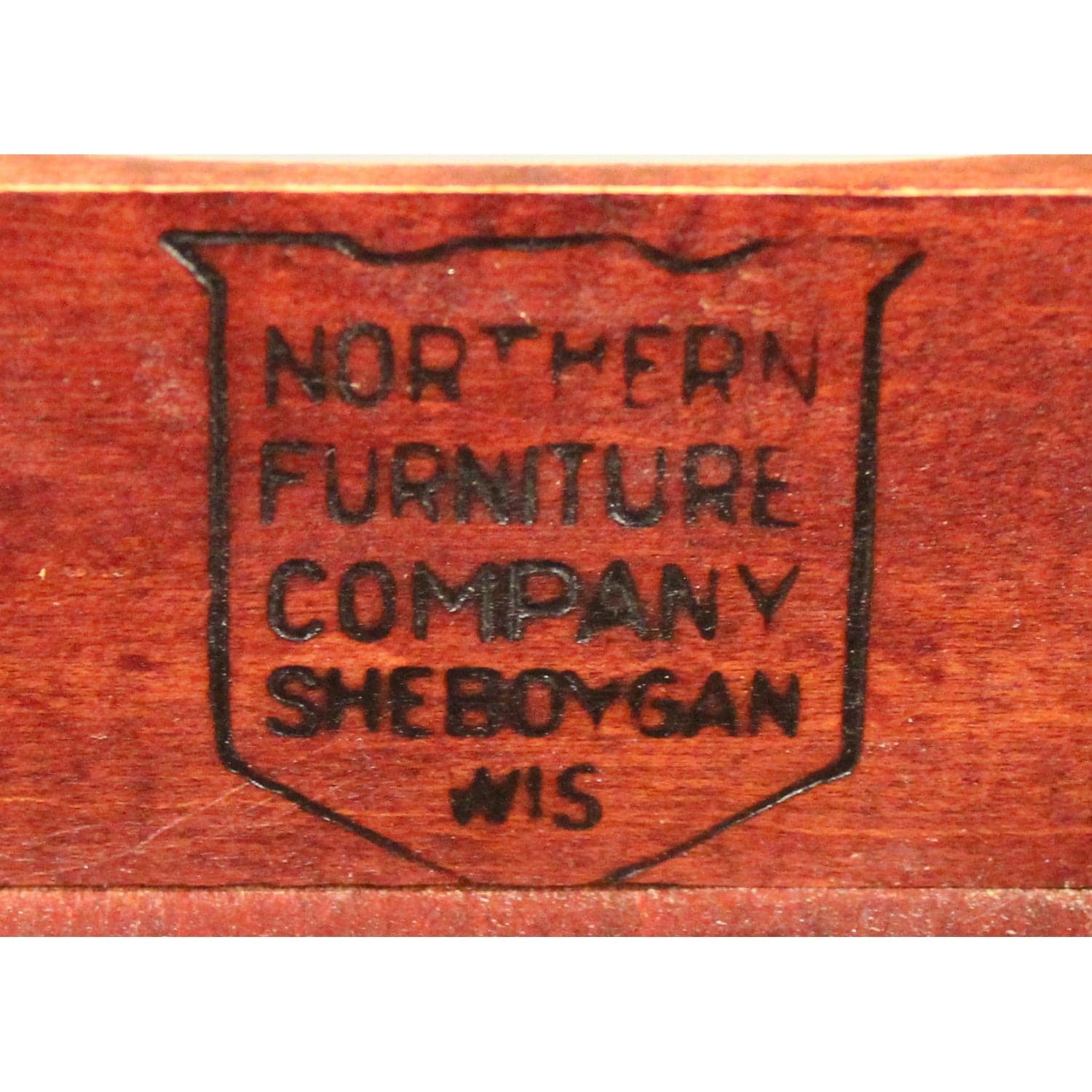 Northern Furniture Co. Mahogany Writing Desk - Red-Brown - Thumbnail 7