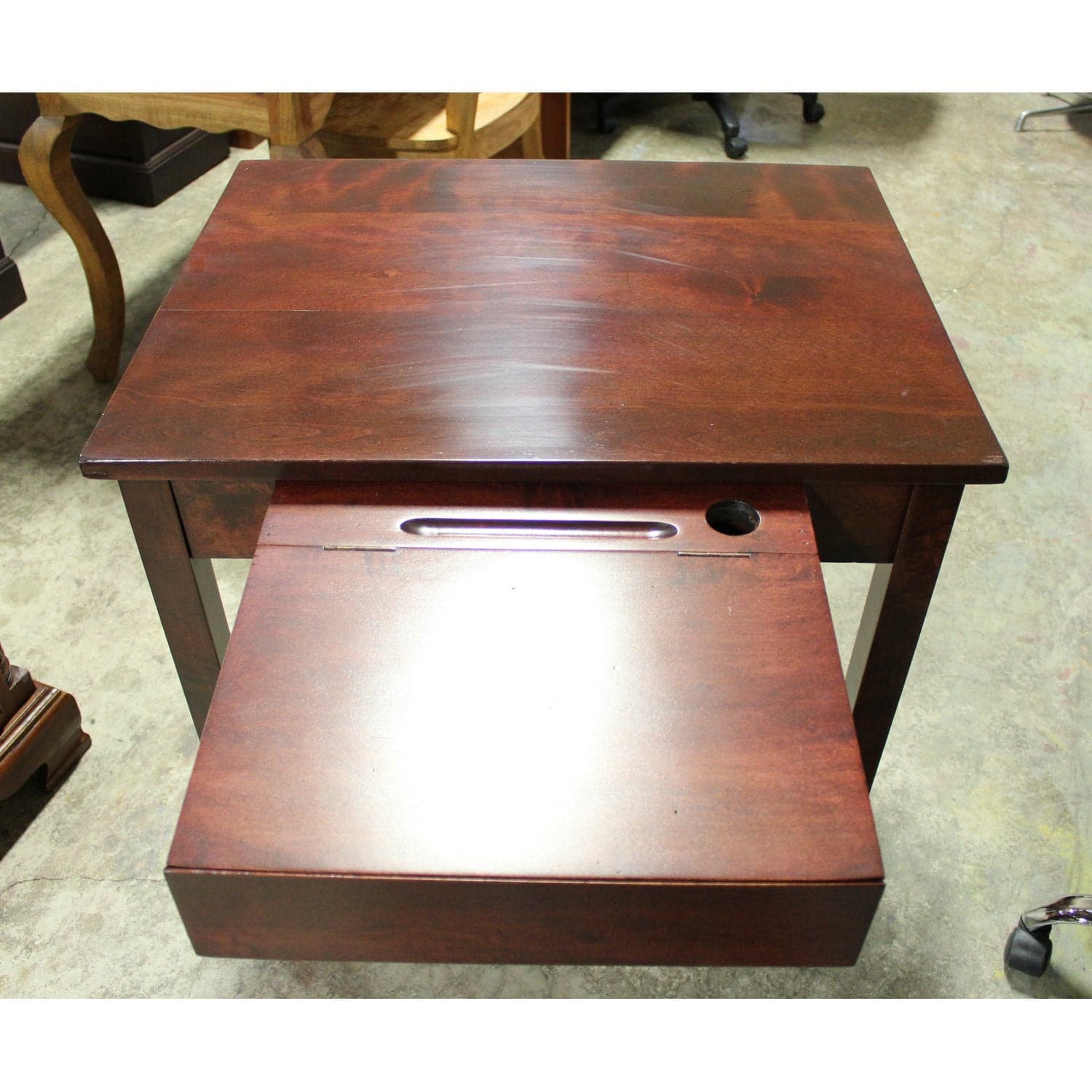 Northern Furniture Co. Mahogany Writing Desk - Red-Brown - Thumbnail 5