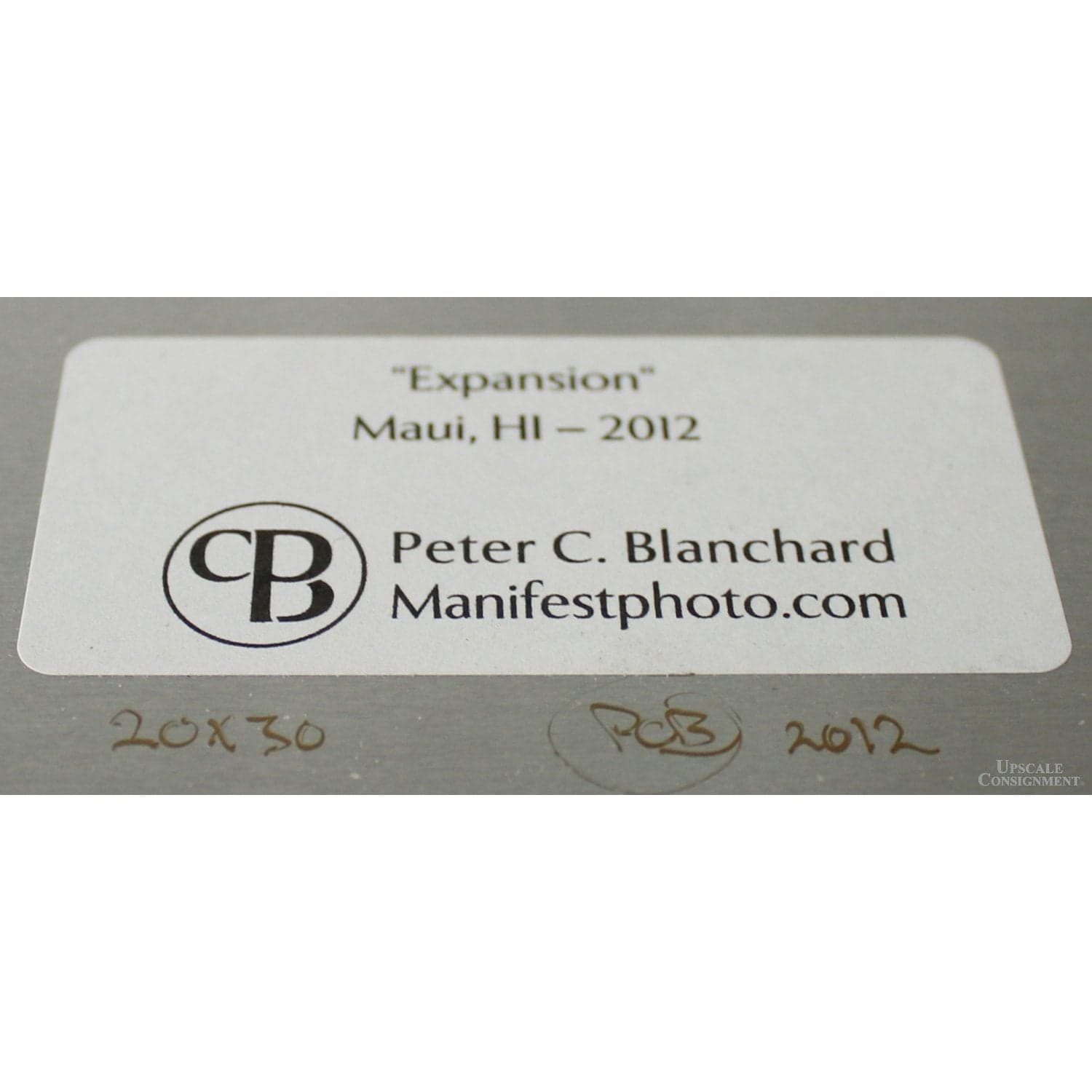 Infused Aluminum Print "Expansion" by Peter Blanchard - Thumbnail 4