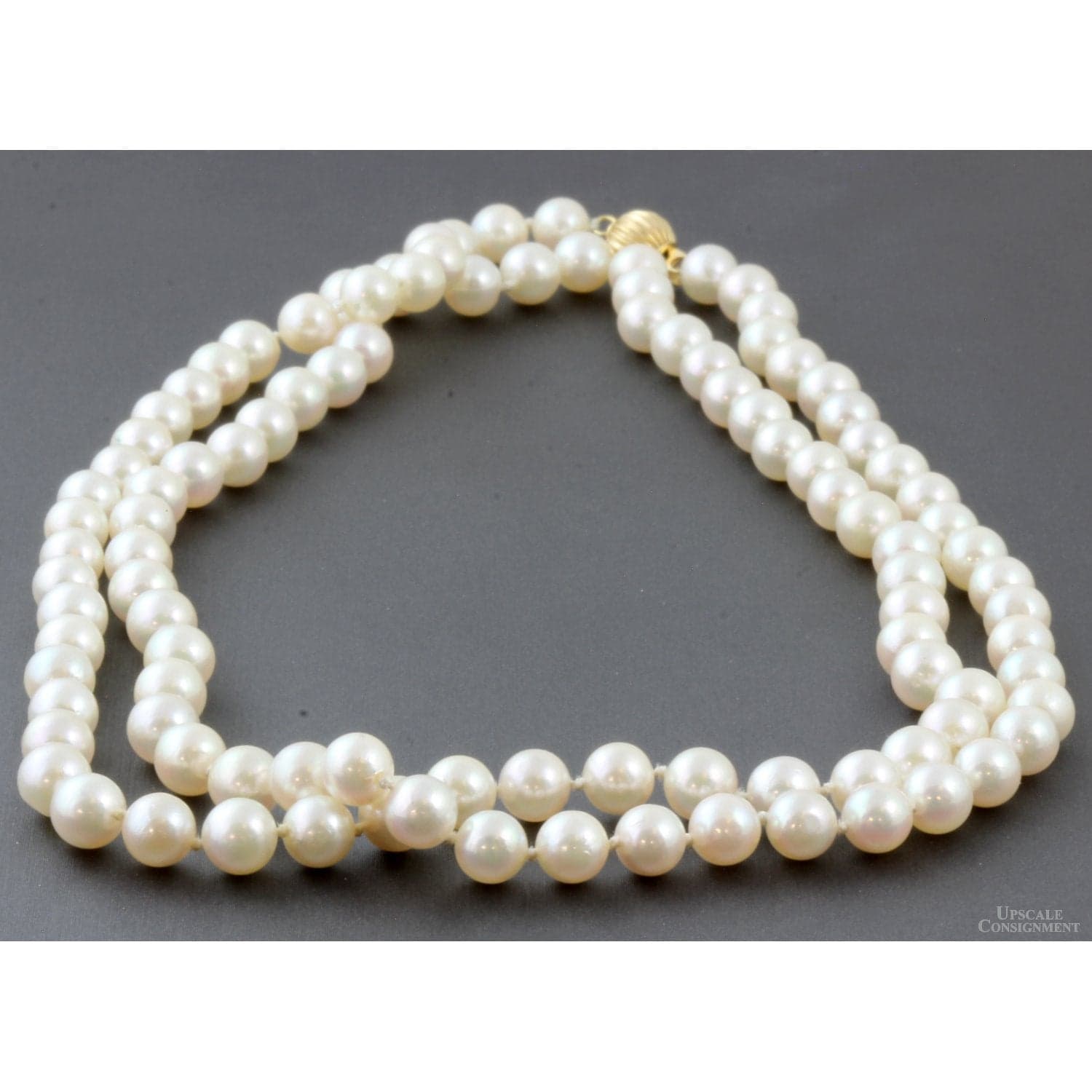 30" Opera Length Akoya Pearl Strand Necklace - 30 in - Image 1