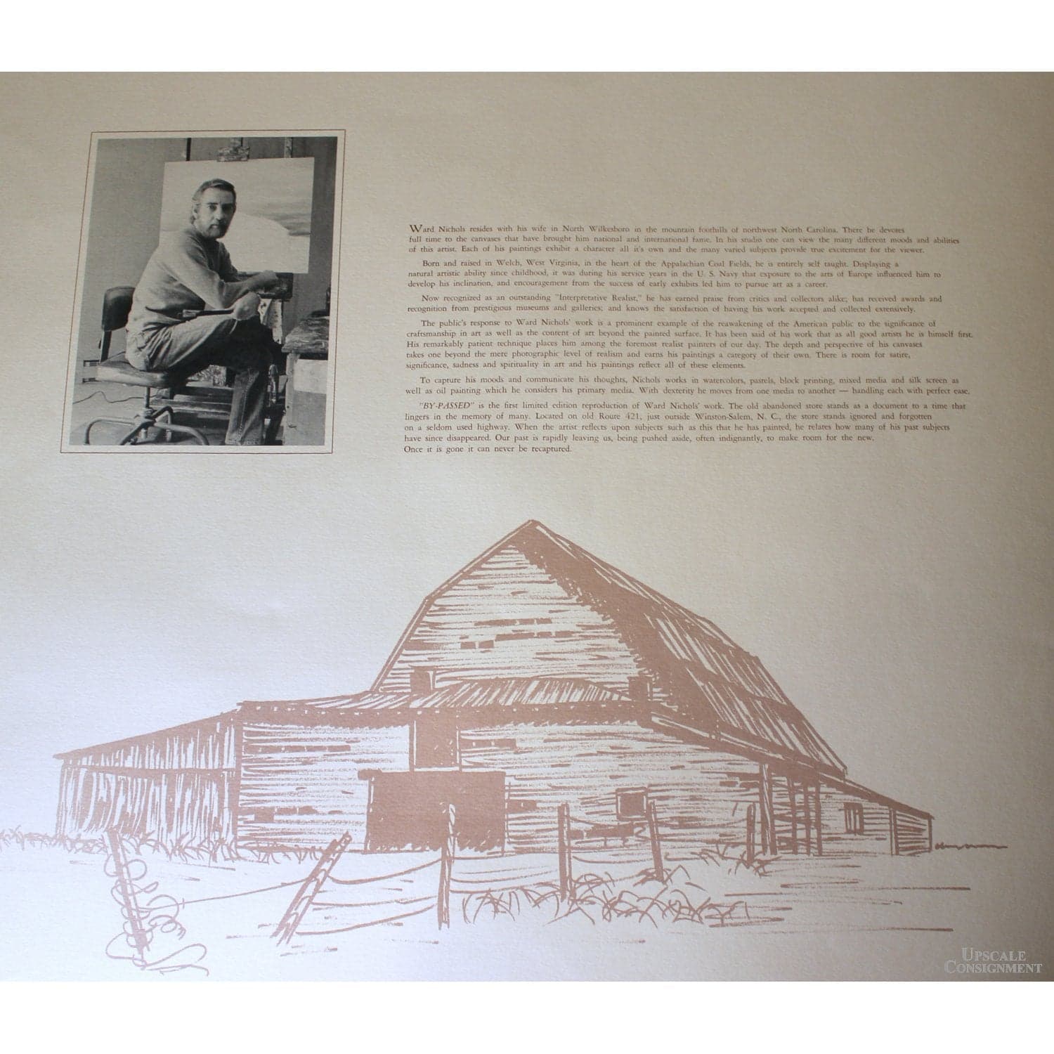 Limited Edition Print 'By-Passed' By Ward H. Nichols - Thumbnail 7