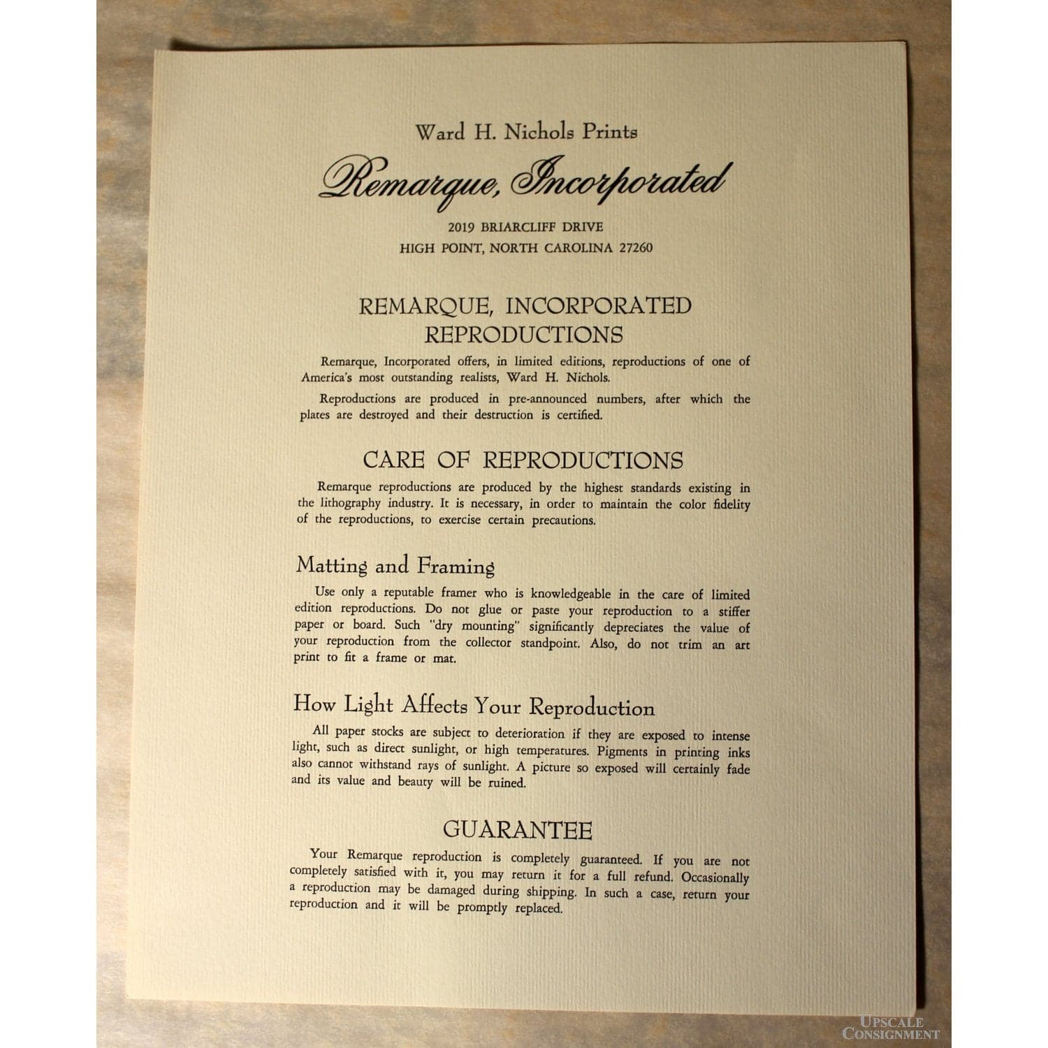 Limited Edition Print 'By-Passed' By Ward H. Nichols - Thumbnail 6