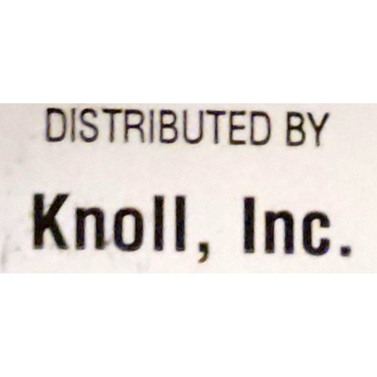 Knoll 'Sapper' Leather Executive Office Chair - Black - Thumbnail 4