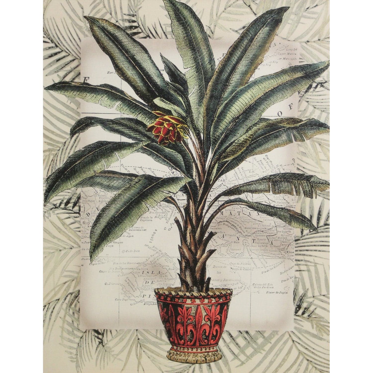 Framed Art - 'Tropical Fantasia II' - Thumbnail 2