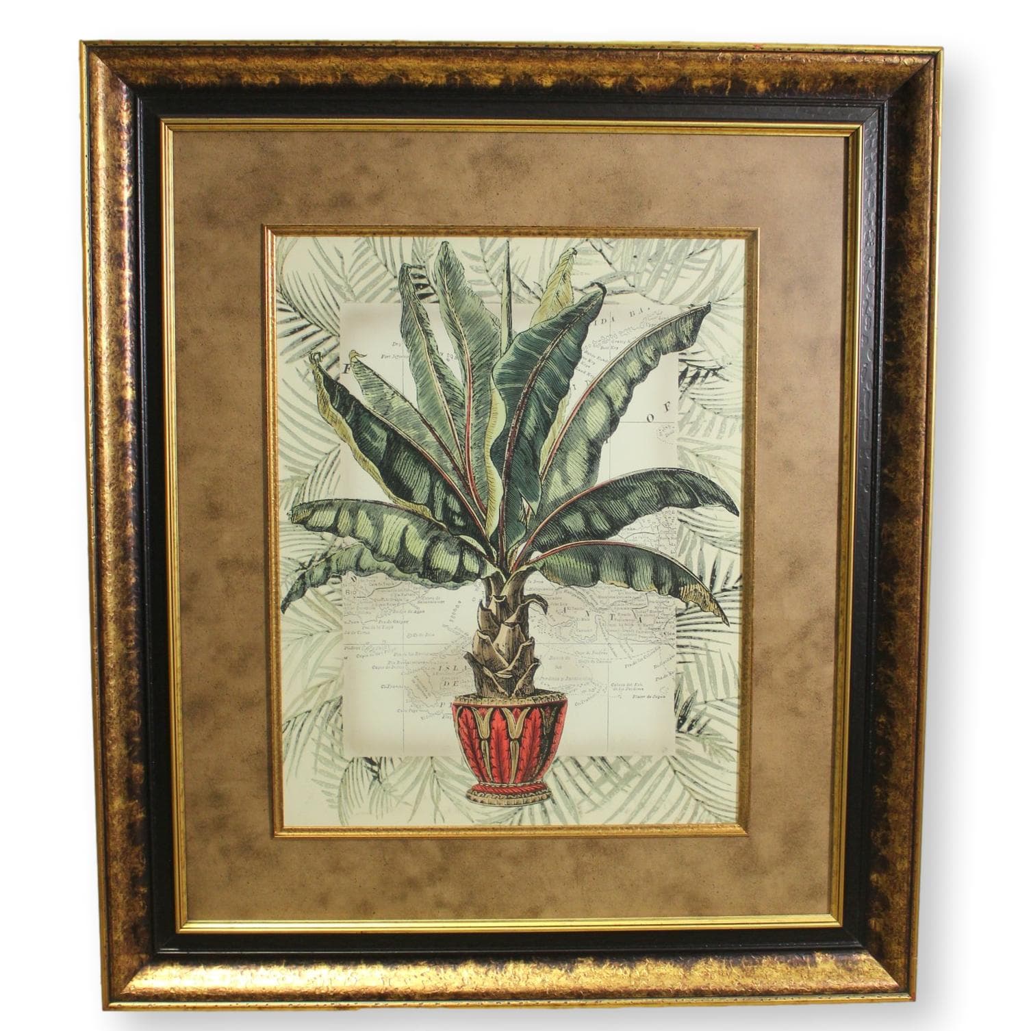Framed Art - 'Tropical Fantasia I' - Image 1