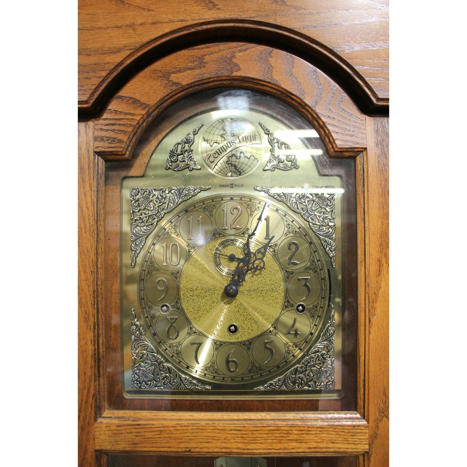 Howard Miller "Tempus Fugit" Grandfather Clock - Thumbnail 4