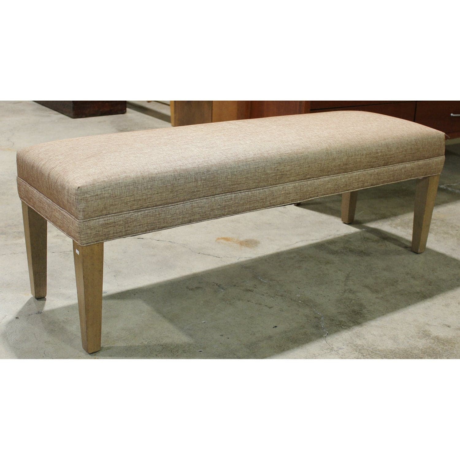 Ethan Allen Bench - Tan - Thumbnail 2