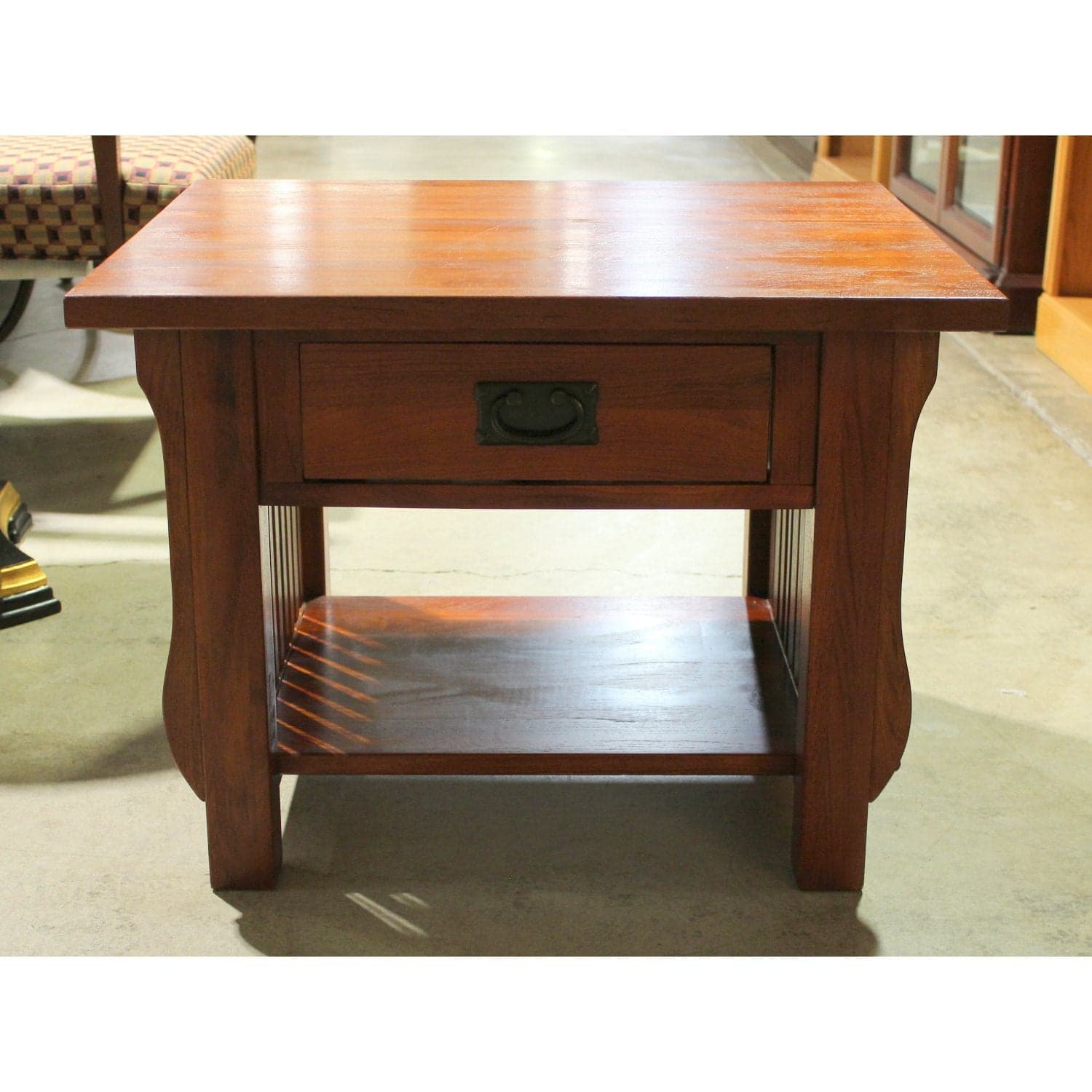 America the Beautiful Dreamer Mission Style End Table - Thumbnail 2
