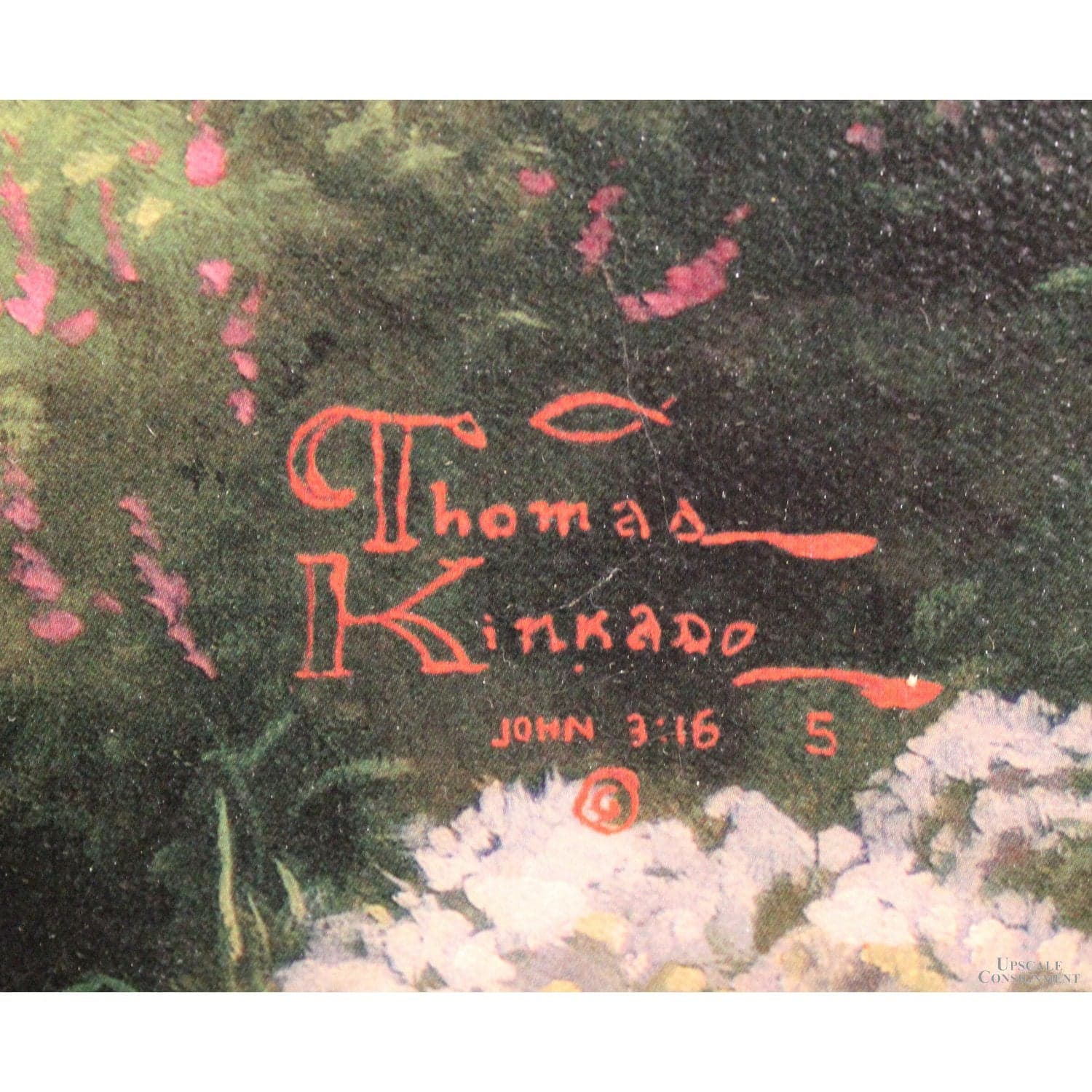 Framed Limited Edition Lithograph "Stairway to Paradise" by Thomas Kinkade - Thumbnail 6