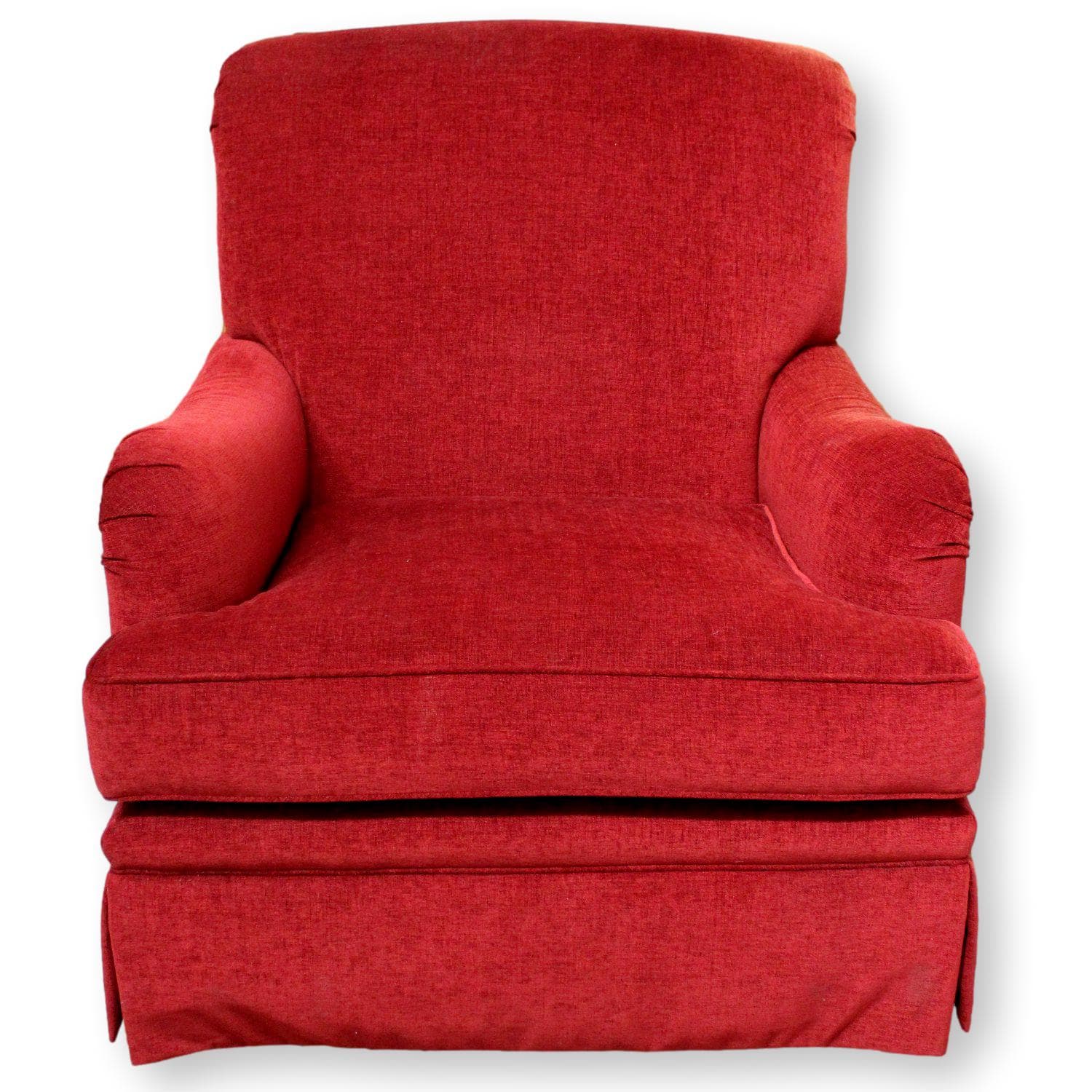 Kravat Furniture Red Club Chair - Red - Image 1