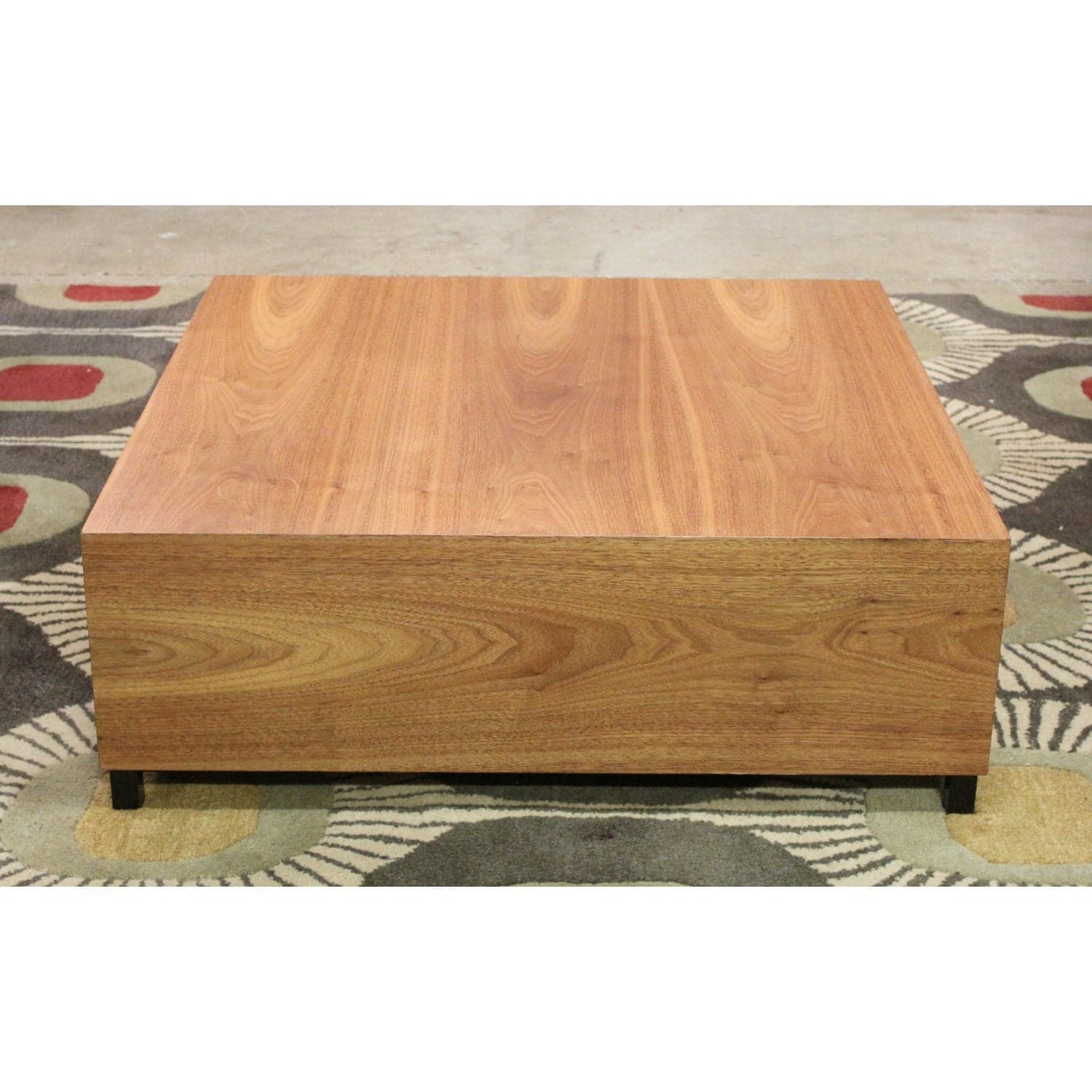 Keilhauer Walnut Contemporary Coffee Table - Thumbnail 2