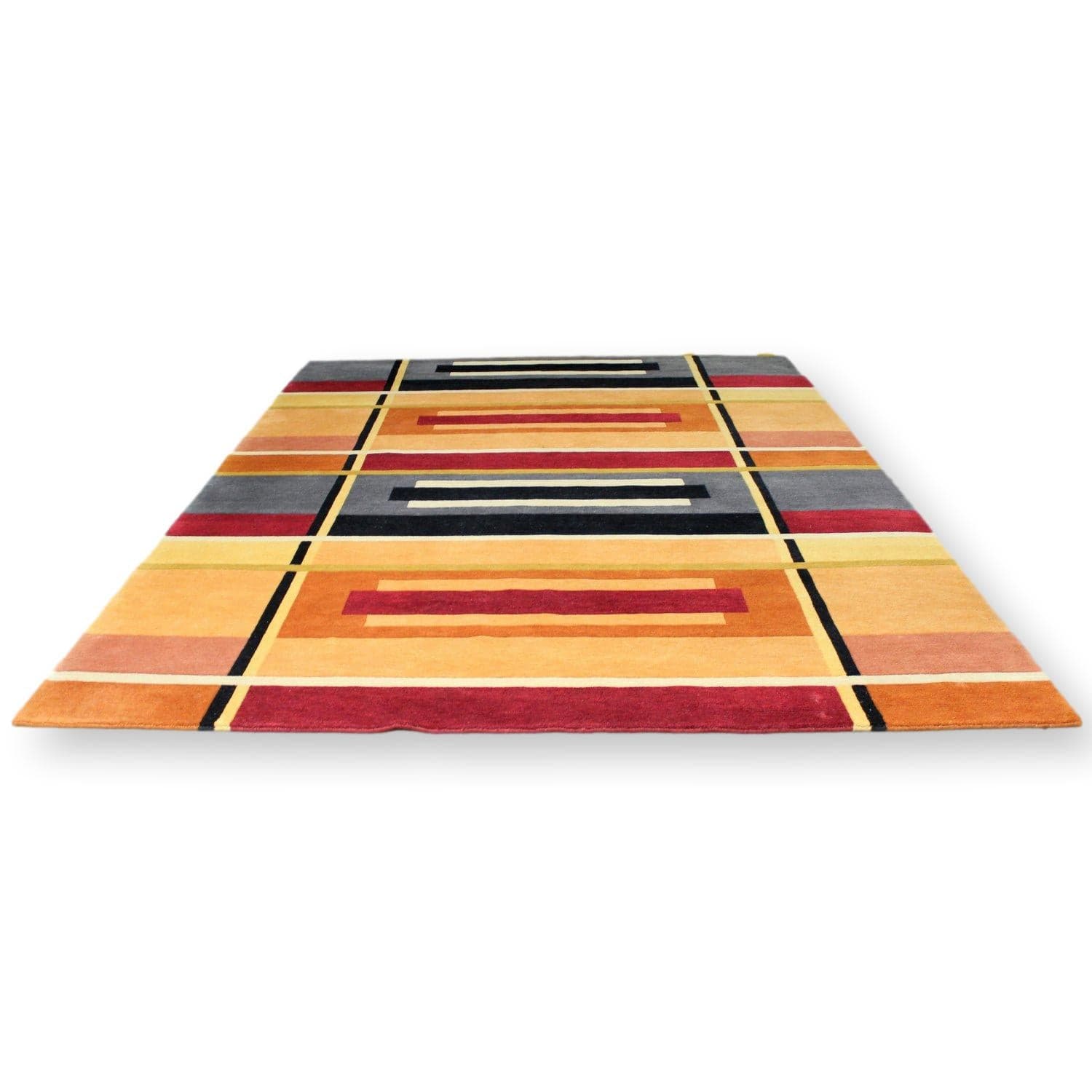 8' 2'' X 11' 1'' Multi-Color Rectangular Pattern Area Rug - Image 1