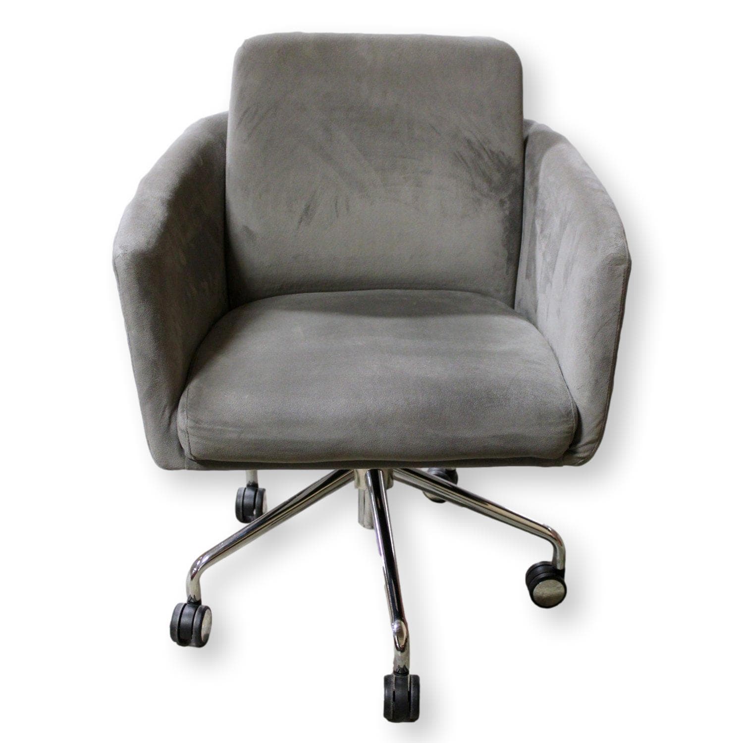 Elle Decor Gray Upholstered Office Task Chair - Gray - Image 1