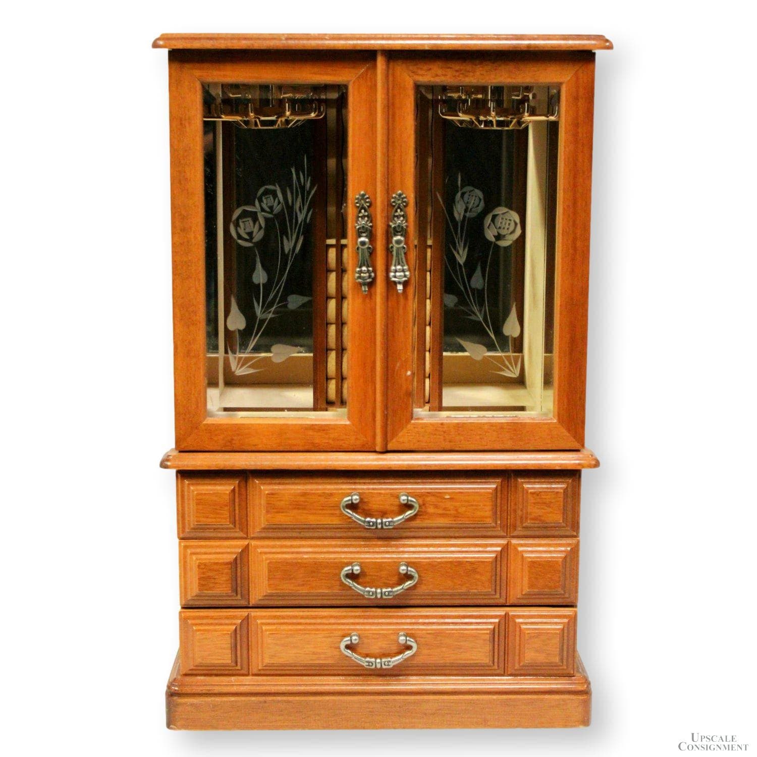 Wood Jewelry Storage Chest & Music Box - They Way We Were - Image 1