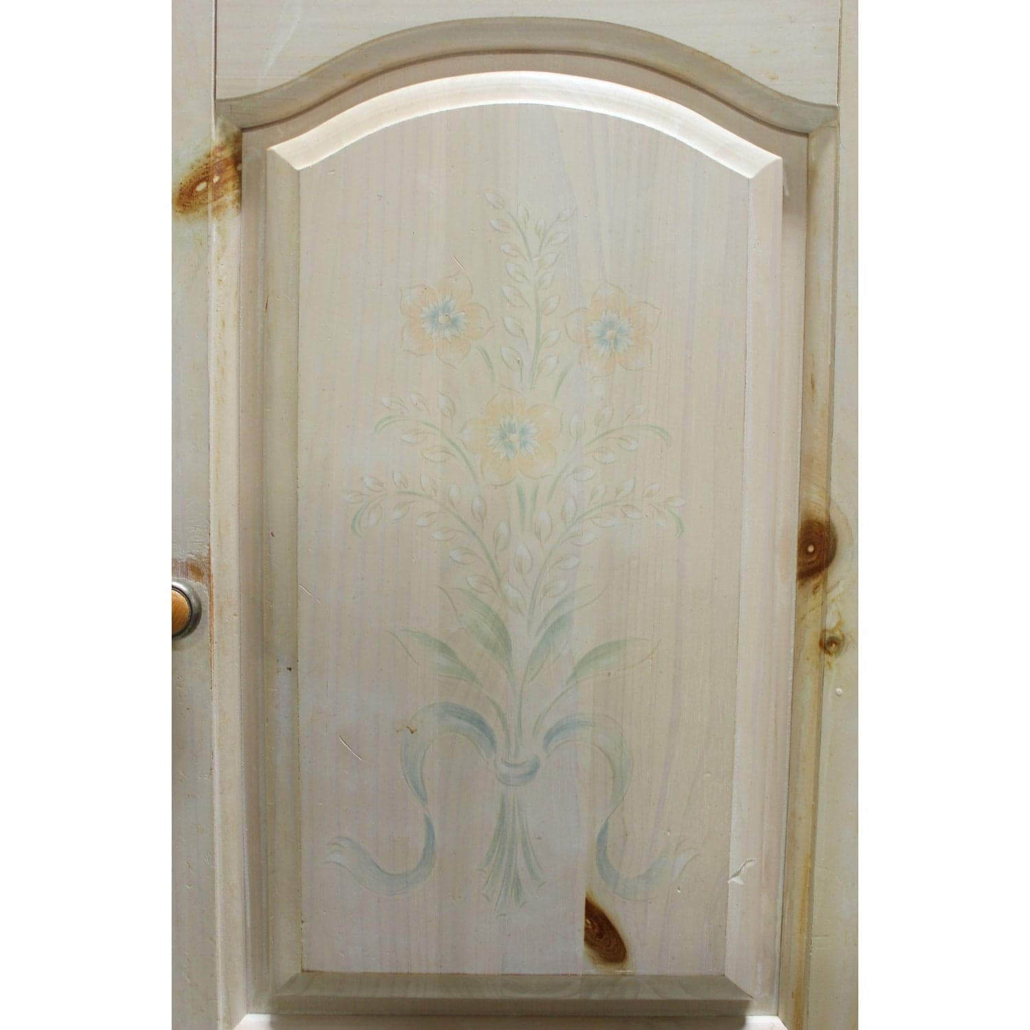 Cream 2-Tone Armoire Chest of Drawers - Cream - Thumbnail 5