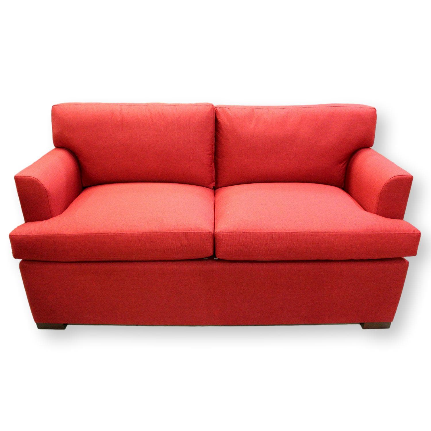 Custom Red Sofa - Red - Image 1