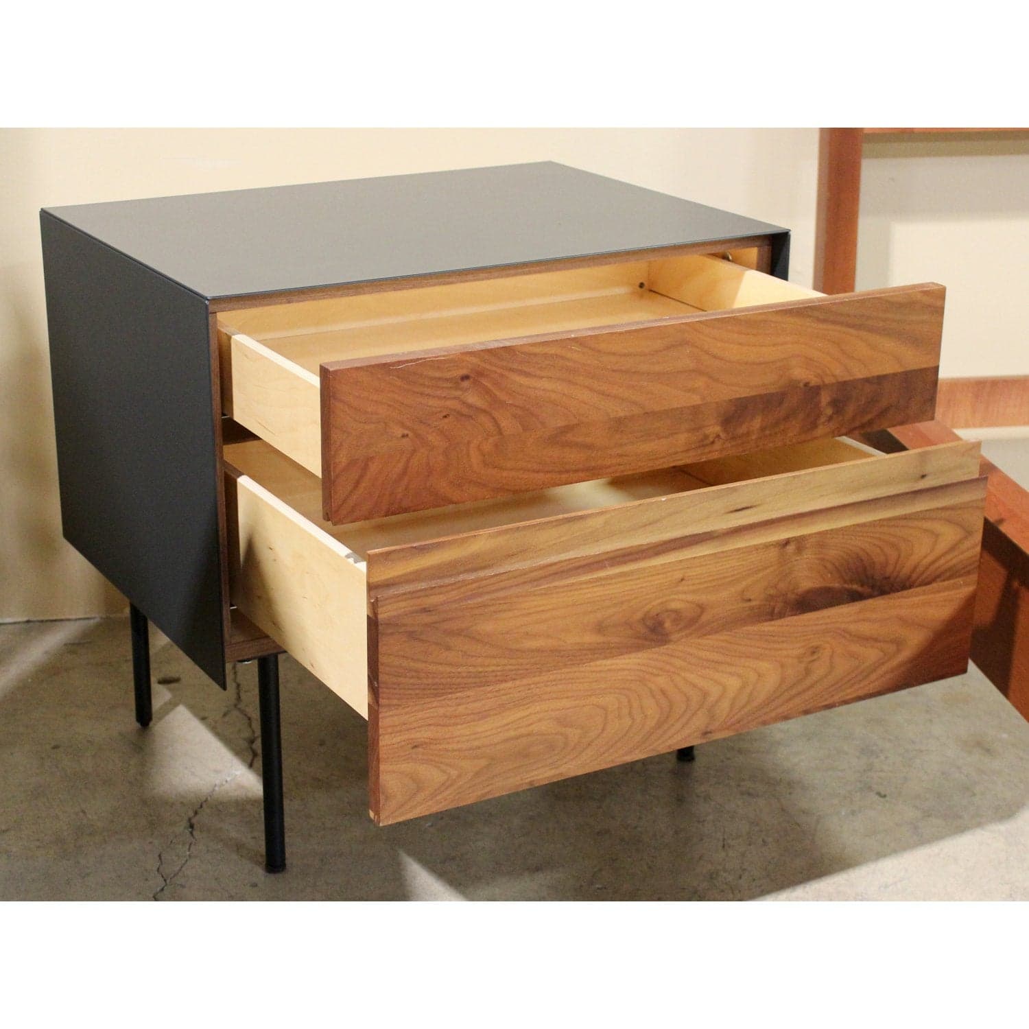 Blu Dot 2 Drawer Nightstand - Two-Tone - Thumbnail 4