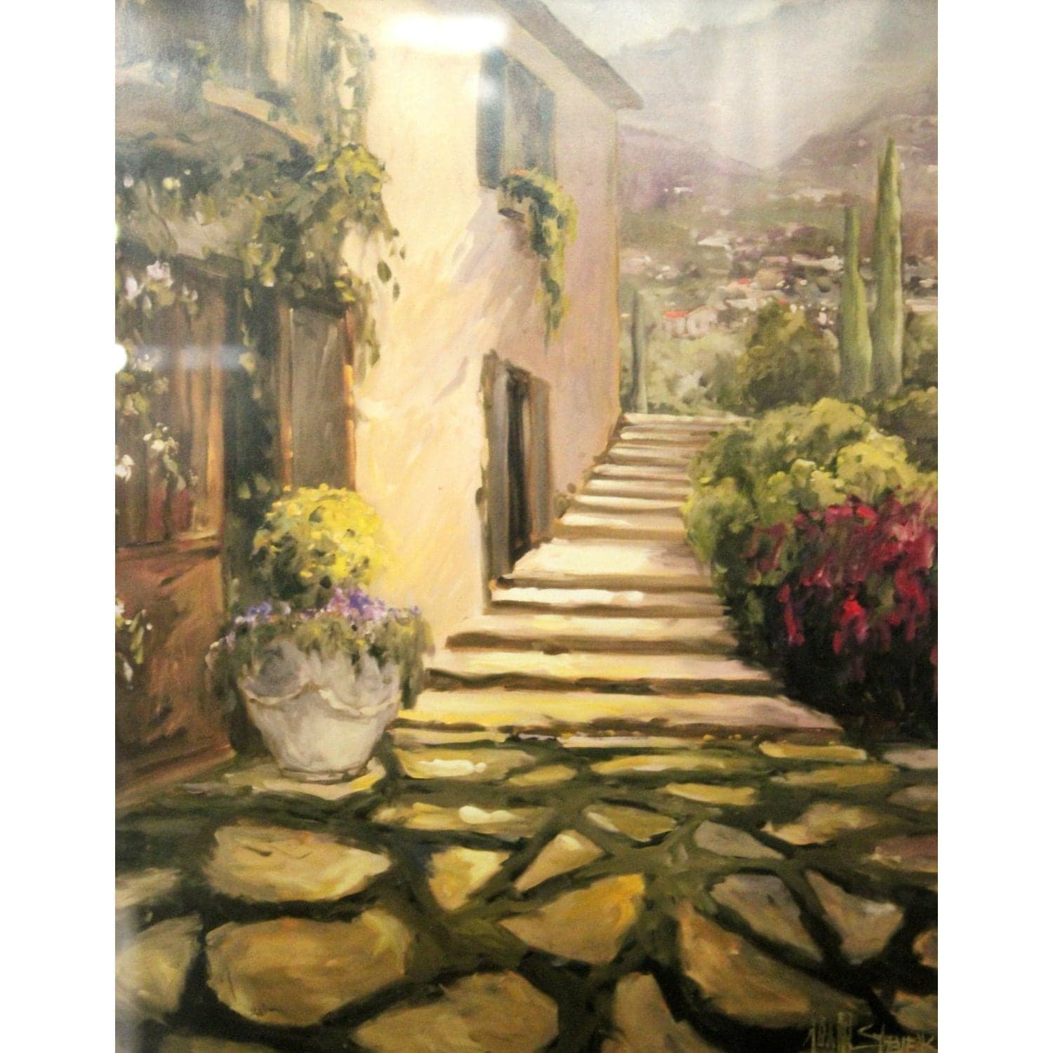 Framed Print - Staircase by Villa - Thumbnail 2