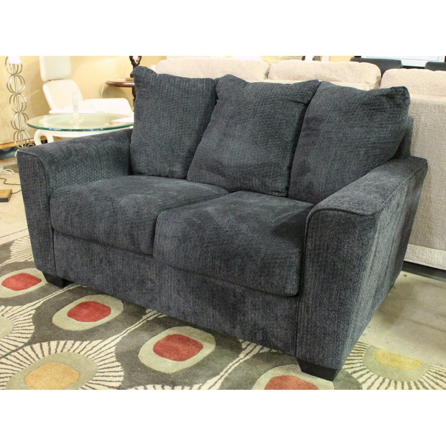 Ashley Slate Loveseat - Slate - Thumbnail 3