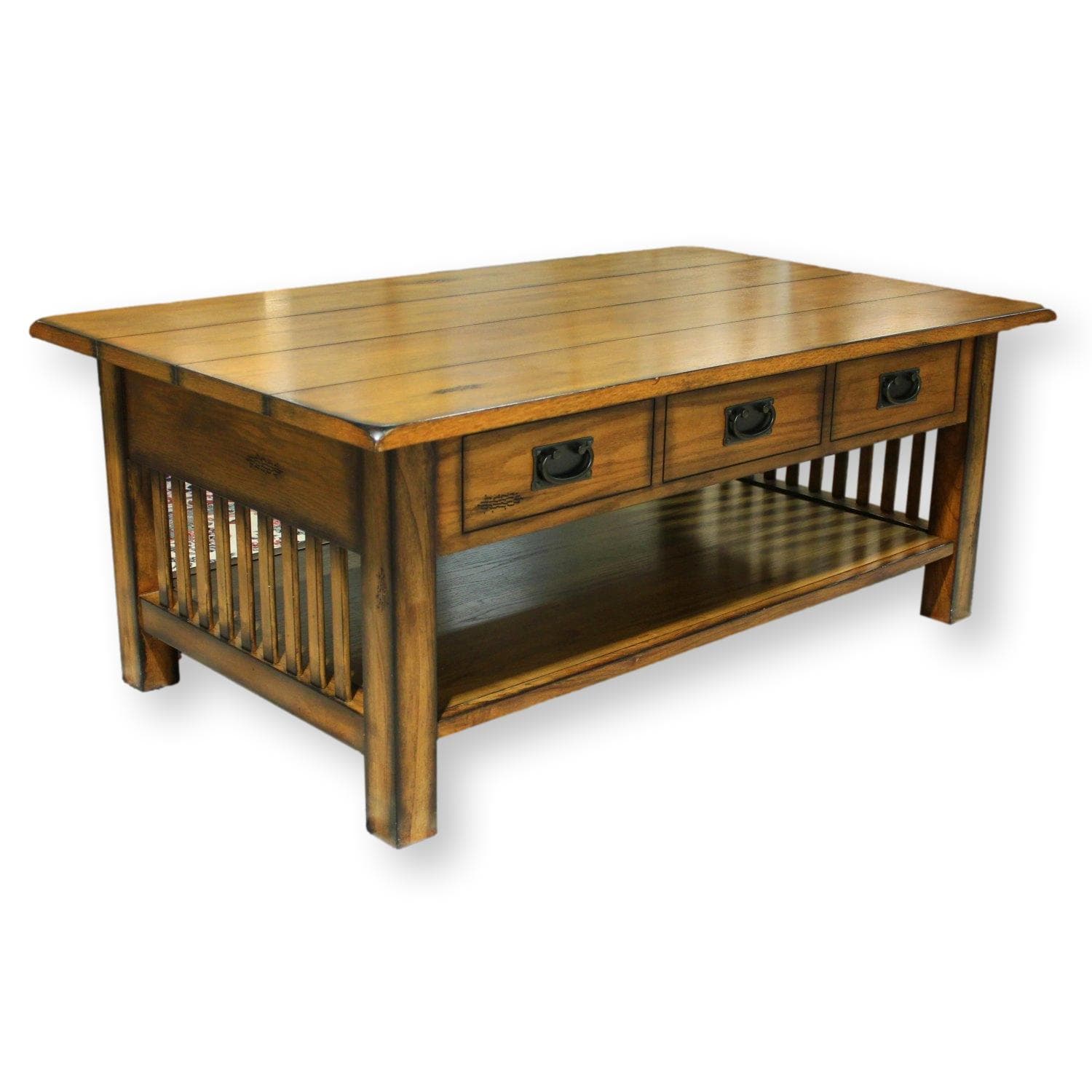 Mission Style Coffee Table - Image 1