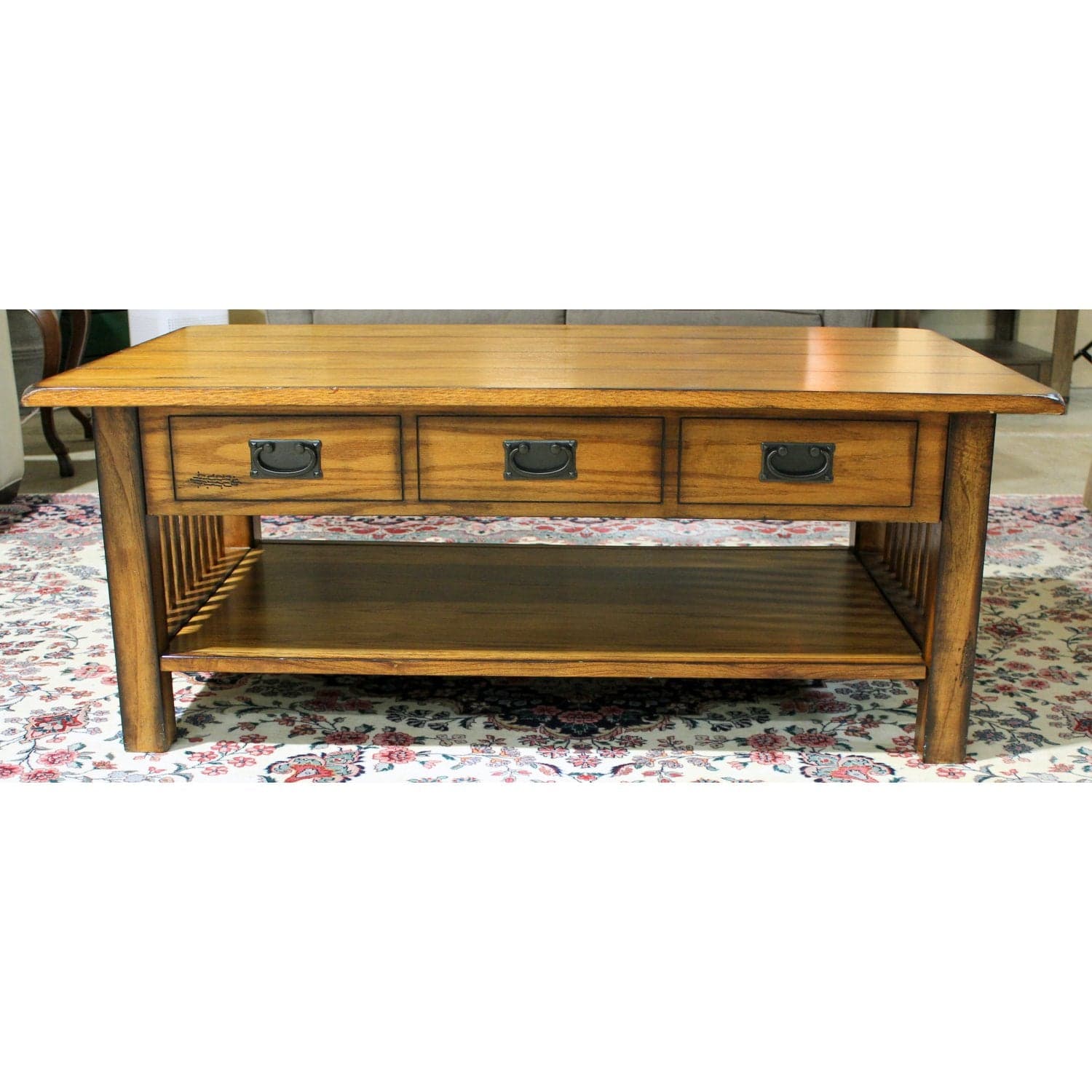 Mission Style Coffee Table - Thumbnail 2