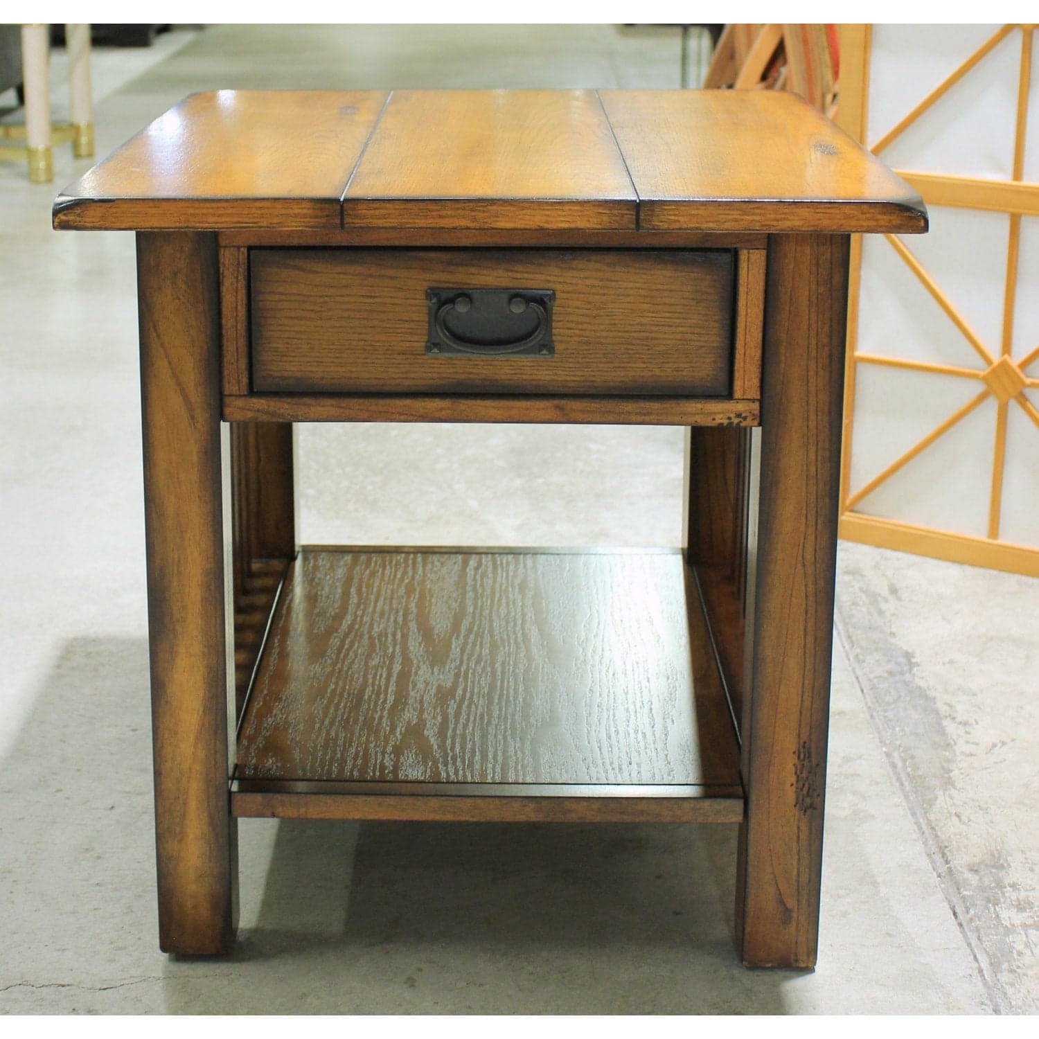 Mission Style End Table - Thumbnail 3