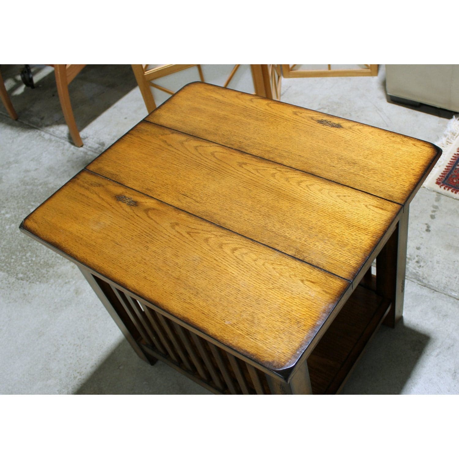 Mission Style End Table - Thumbnail 5