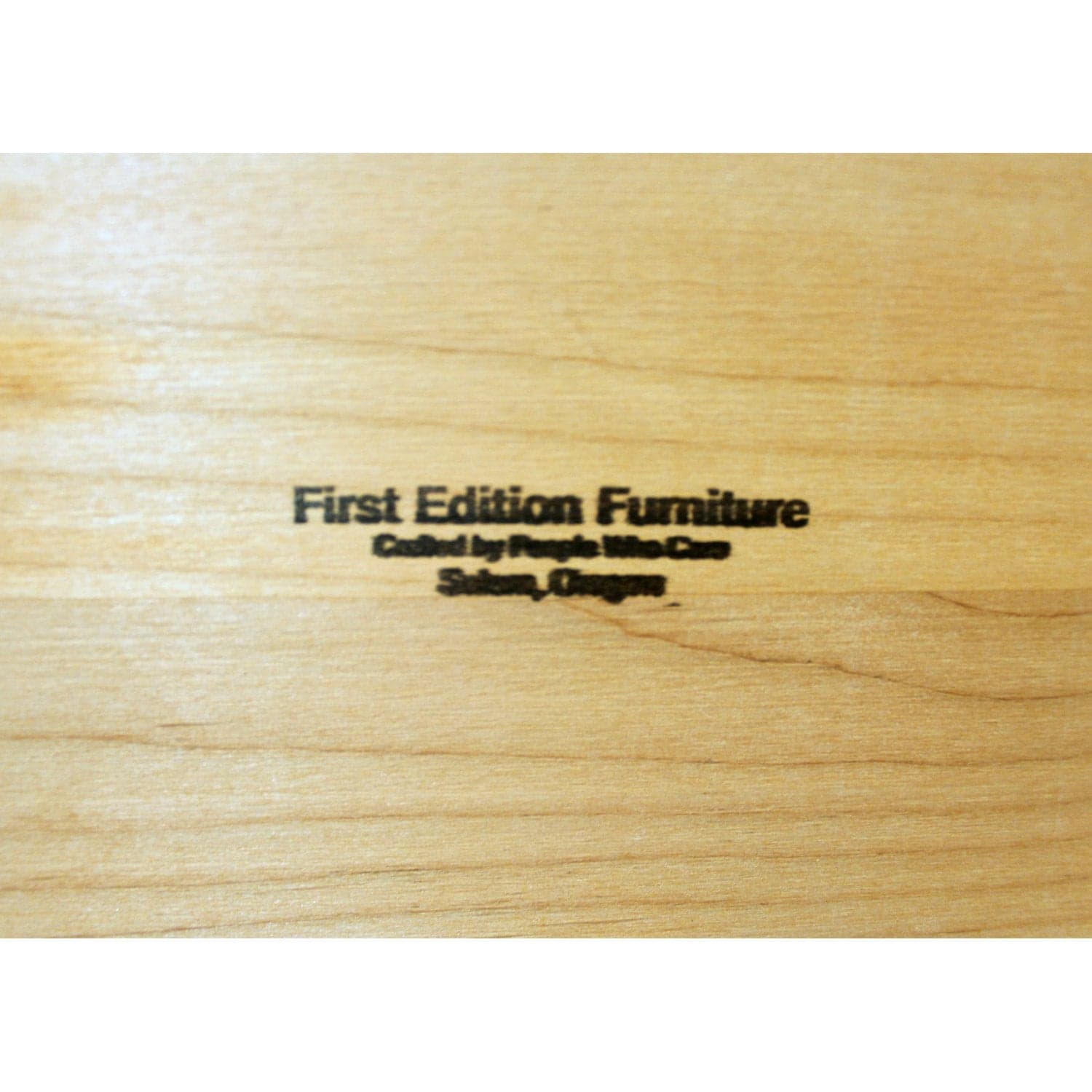 First Edition Furn. Oak Three Drawer File Cabinet - Oak - Thumbnail 5