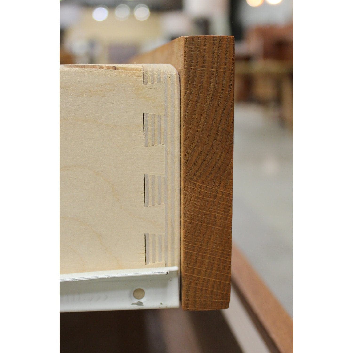 Oak Four Drawer Coffee Table - Thumbnail 5