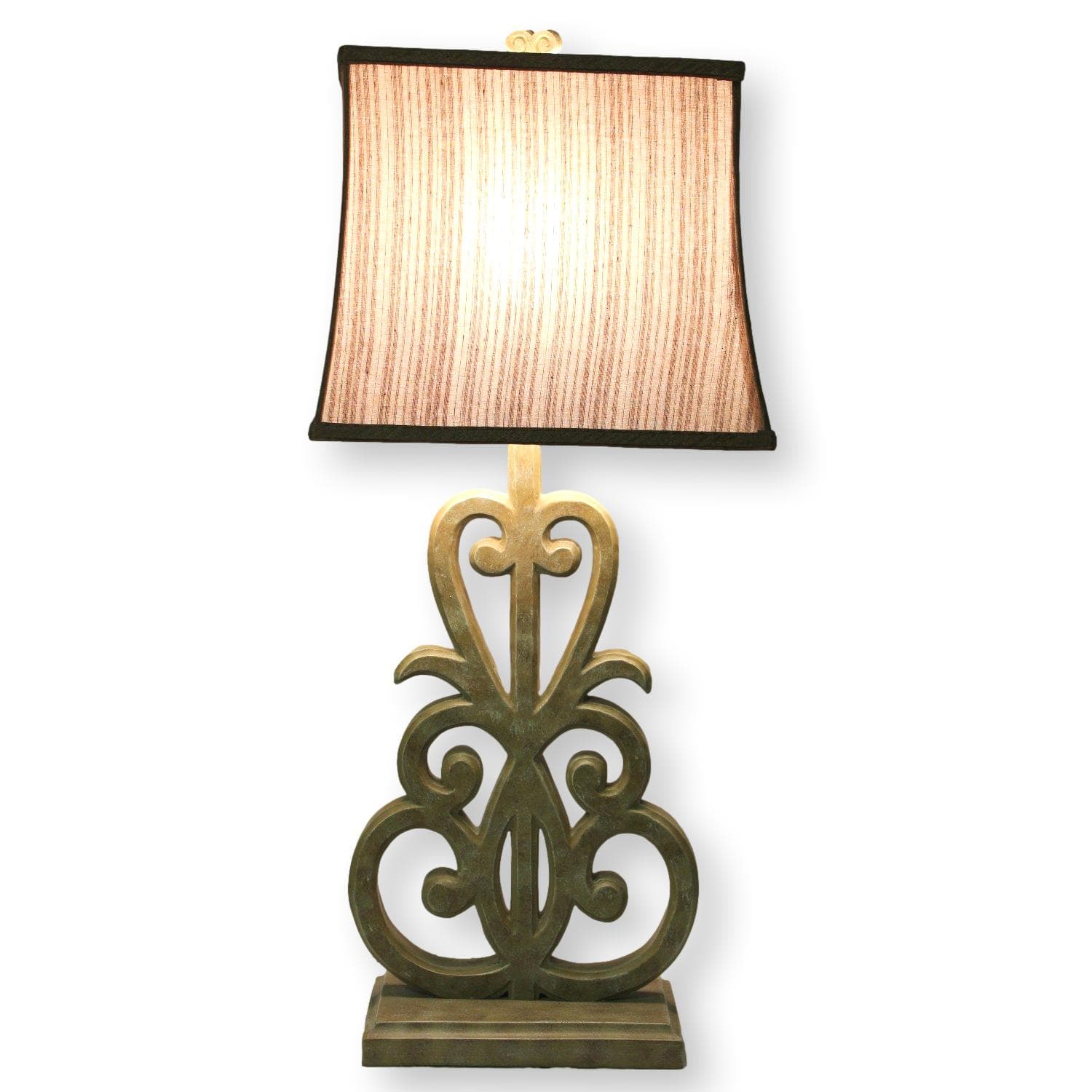 Taupe Architectural Table Lamp - Thumbnail 2